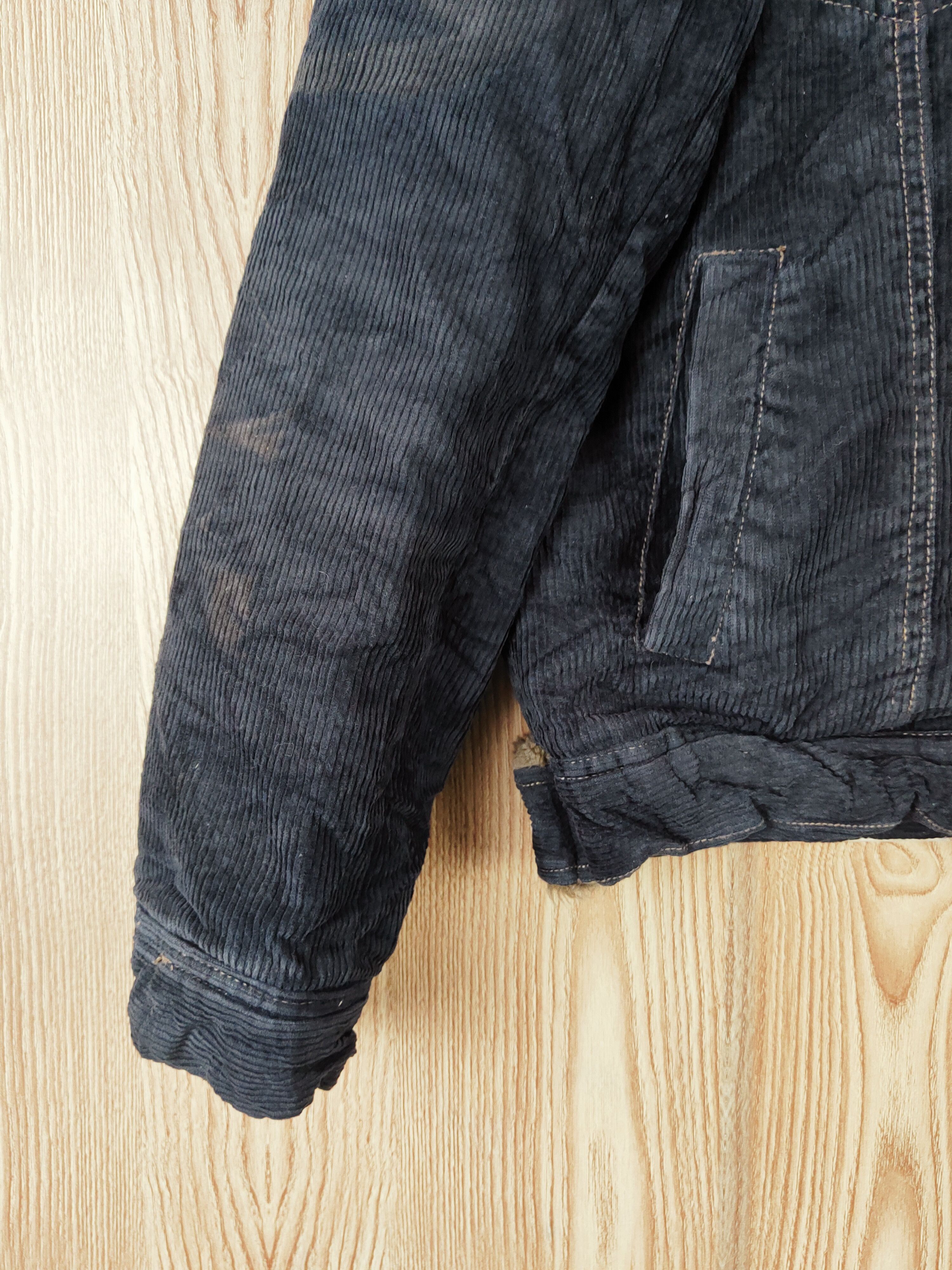 Japanese Brand Ask Black Corduroy Jackets winter #W168 Size US M / EU 48-50 / 2 - 5 Thumbnail