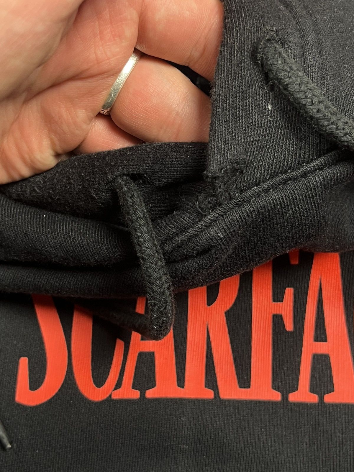 H&M Scarface Hoodie H&M Black Double Sided Tony Montana Hoodie Size US M / EU 48-50 / 2 - 8 Thumbnail
