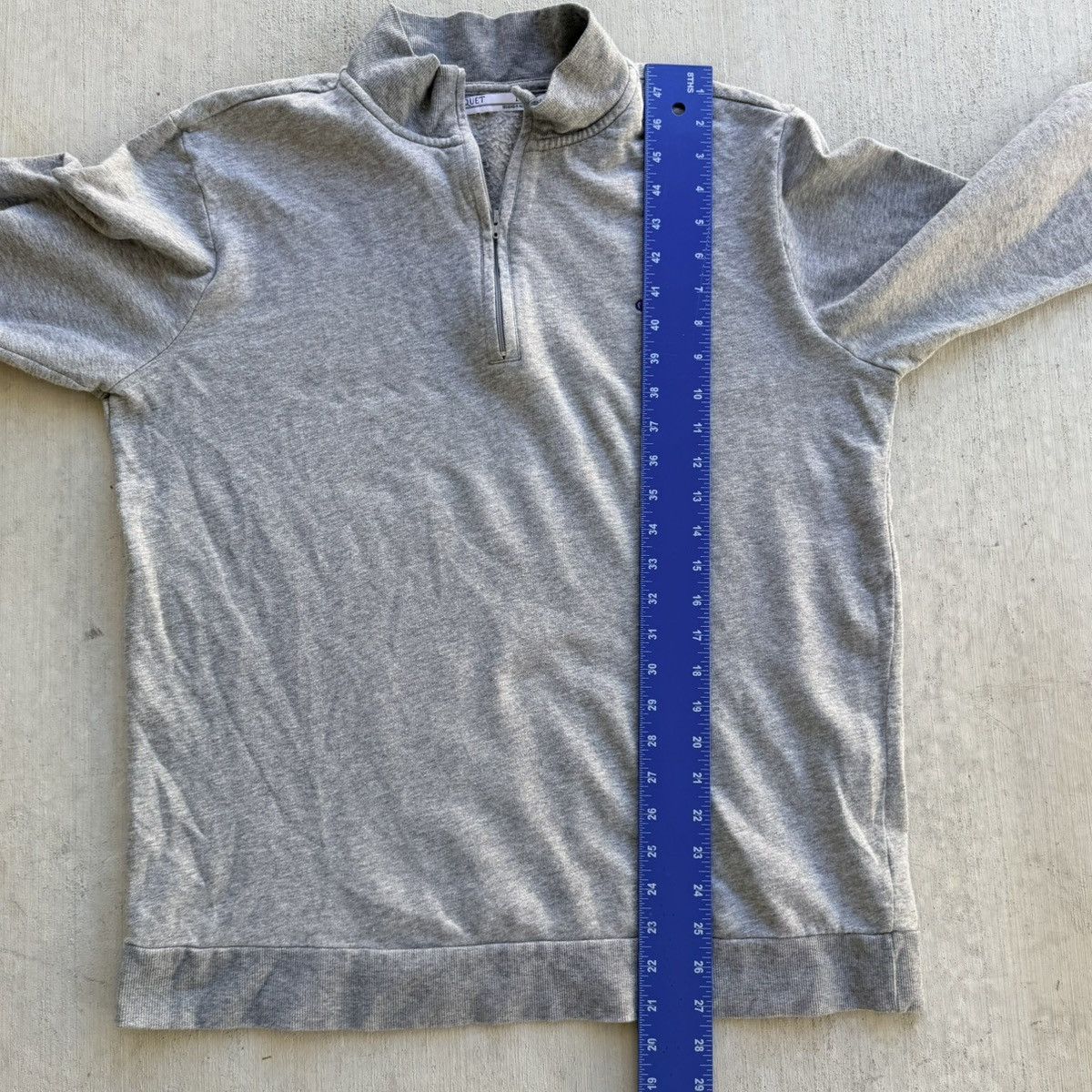 Criquet Criquet Men Gray 1/4 Zip Large Long Sleeve Pullover Golf Size US L / EU 52-54 / 3 - 8 Thumbnail