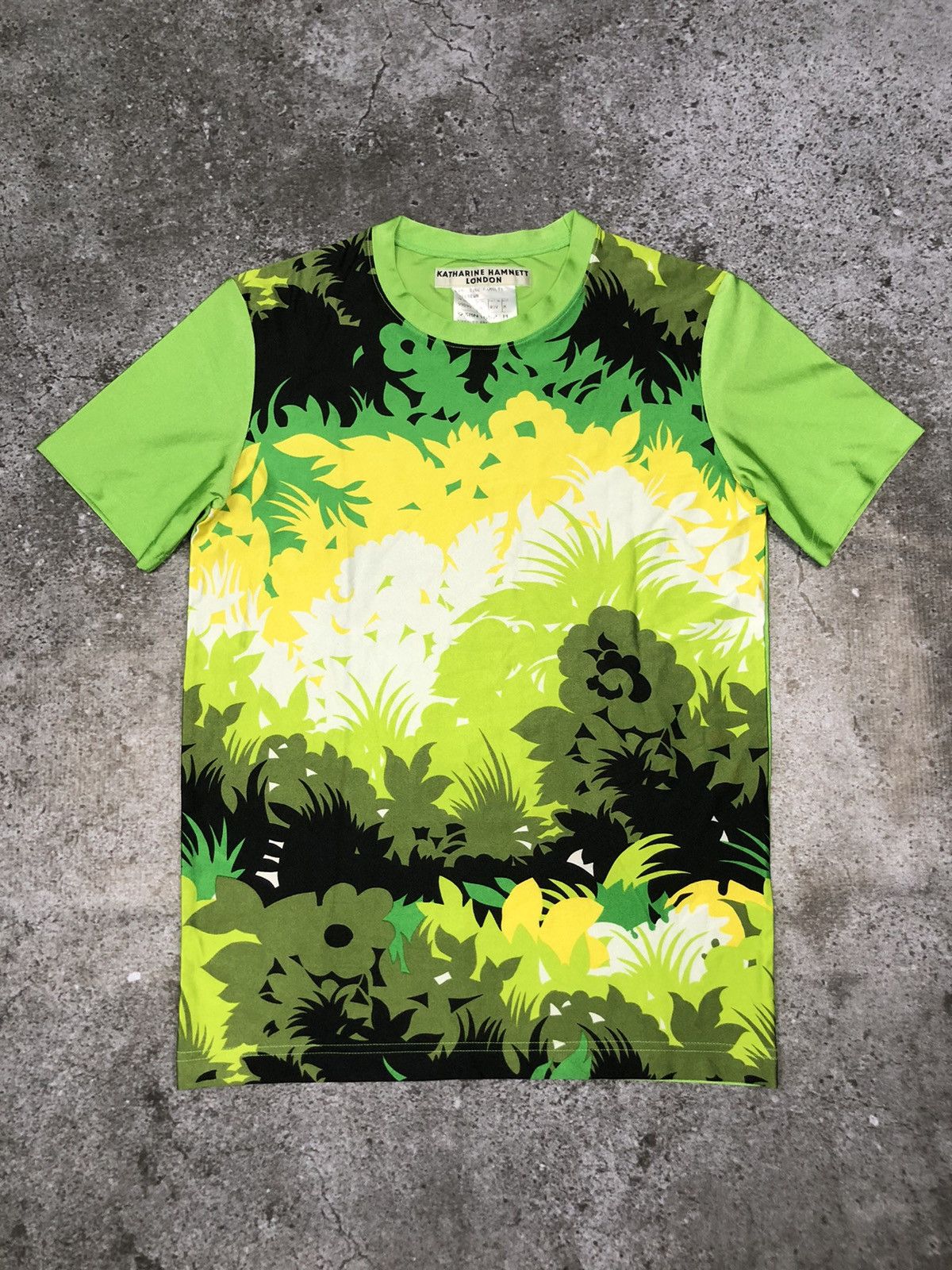 KATHARINE HAMNETT LONDON FLOWER PRINT