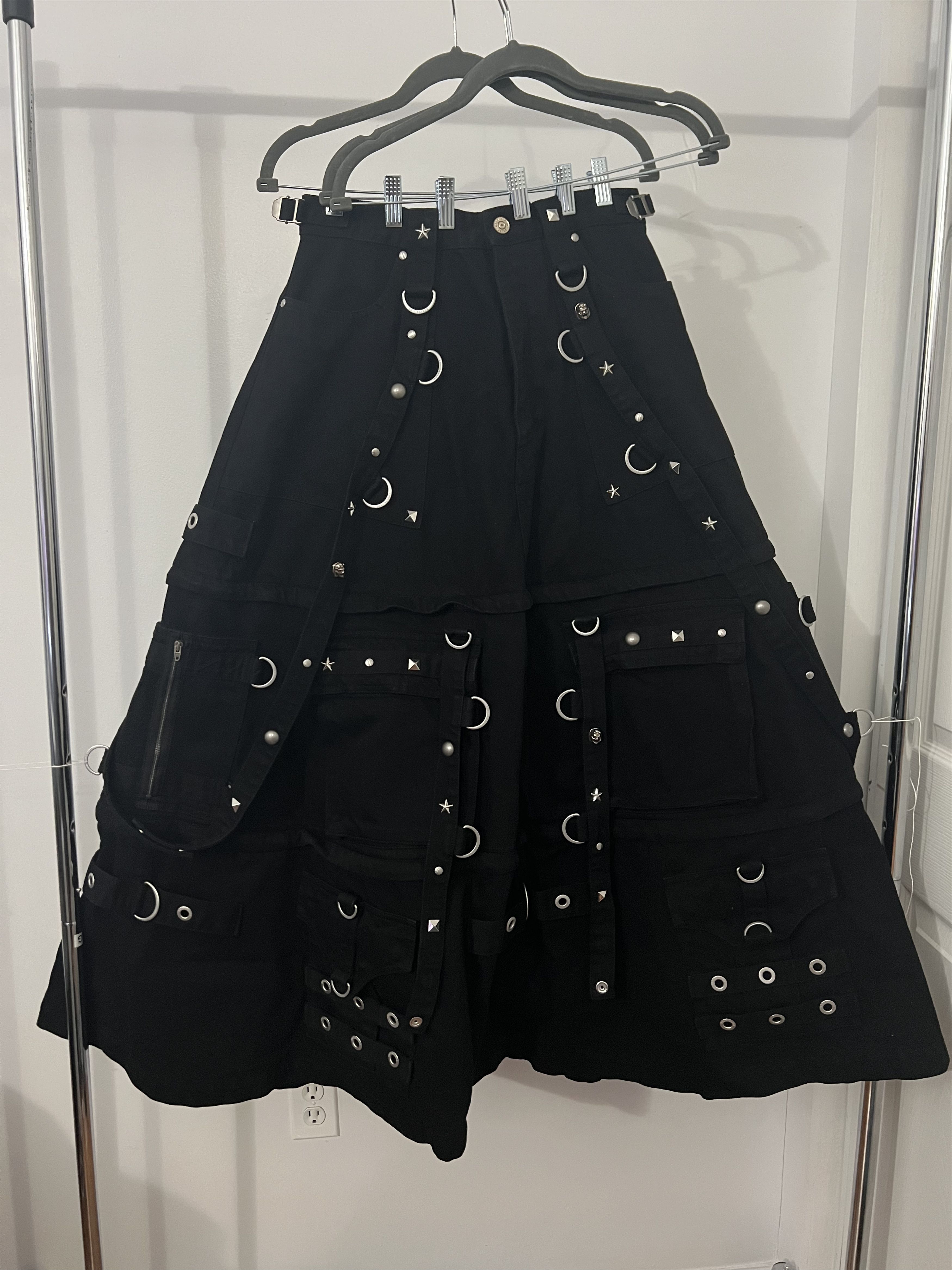Balenciaga Balenciaga Raver Skirt BNWT Size US 30 / EU 46 - 2 Thumbnail