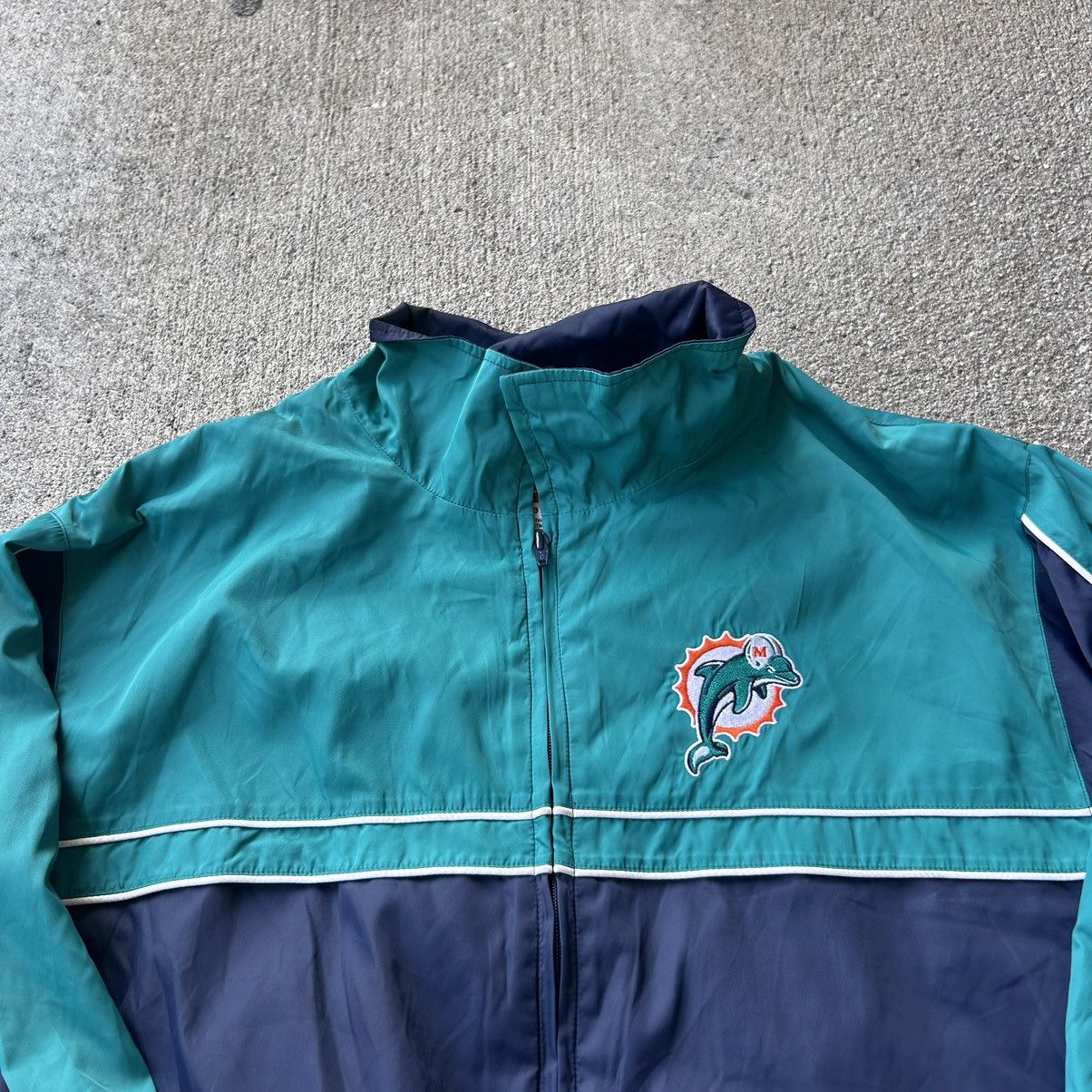NFL Vintage 2000 Reebok NFL Miami Dolphins windbreaker Size US L / EU 52-54 / 3 - 2 Thumbnail