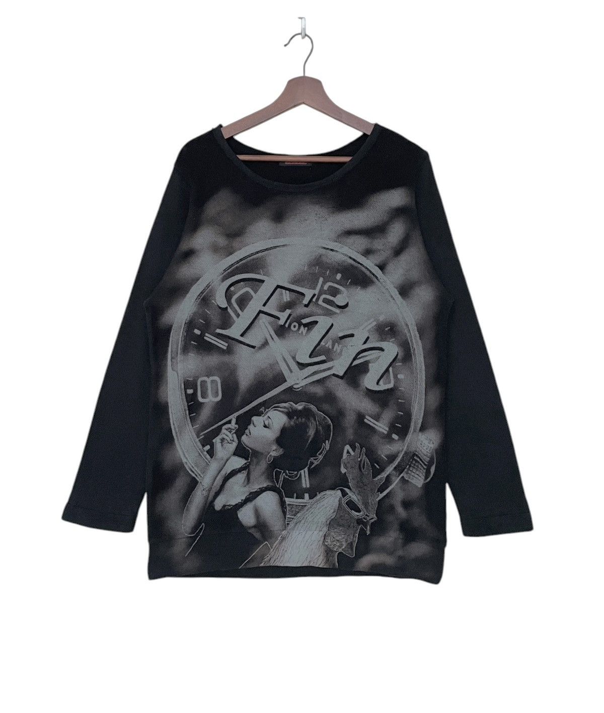 Japanese Brand × Vintage Vintage Japanese Brand Rfrfrf Fullprint Sweatshirt 2000s Size US M / EU 48-50 / 2 - 1 Thumbnail