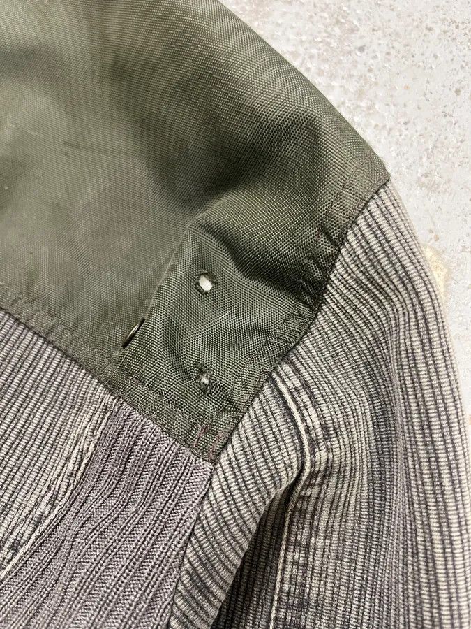 Dolce & Gabbana AW2003 Dolce & Gabbana Grey Corduroy & Green Jacket Size US L / EU 52-54 / 3 - 8 Thumbnail