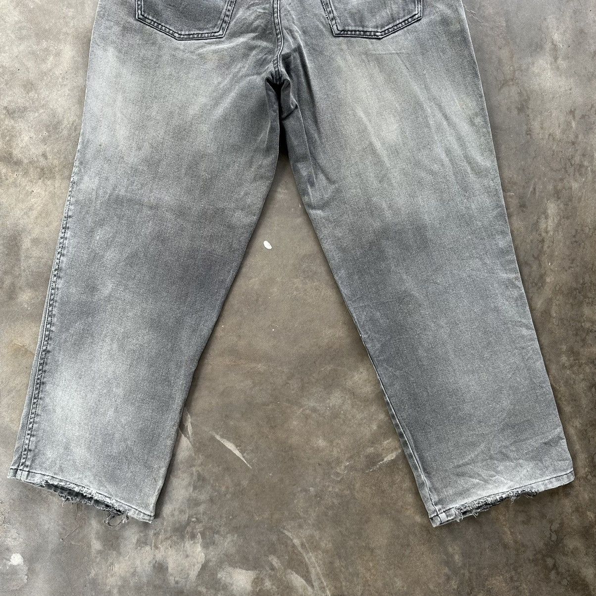 Japanese Brand × Jean × Vintage Vintage Ojhonoa Faded Black Distressed Denim Jean Pant W33 Size US 33 - 11 Thumbnail