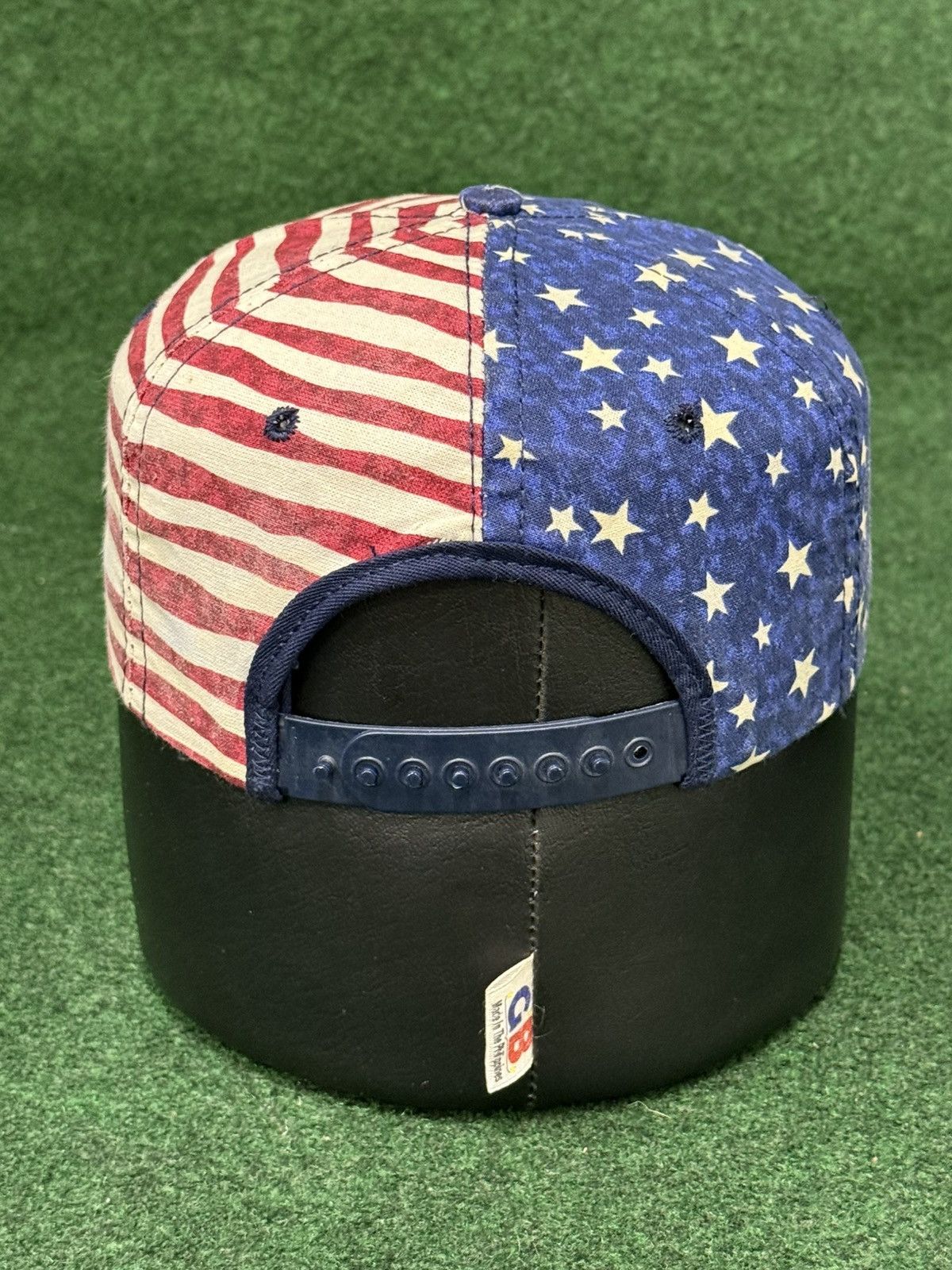 Budweiser × Vintage Vintage Budweiser American Flag All Over Print Snapback Hat Size ONE SIZE - 4 Thumbnail