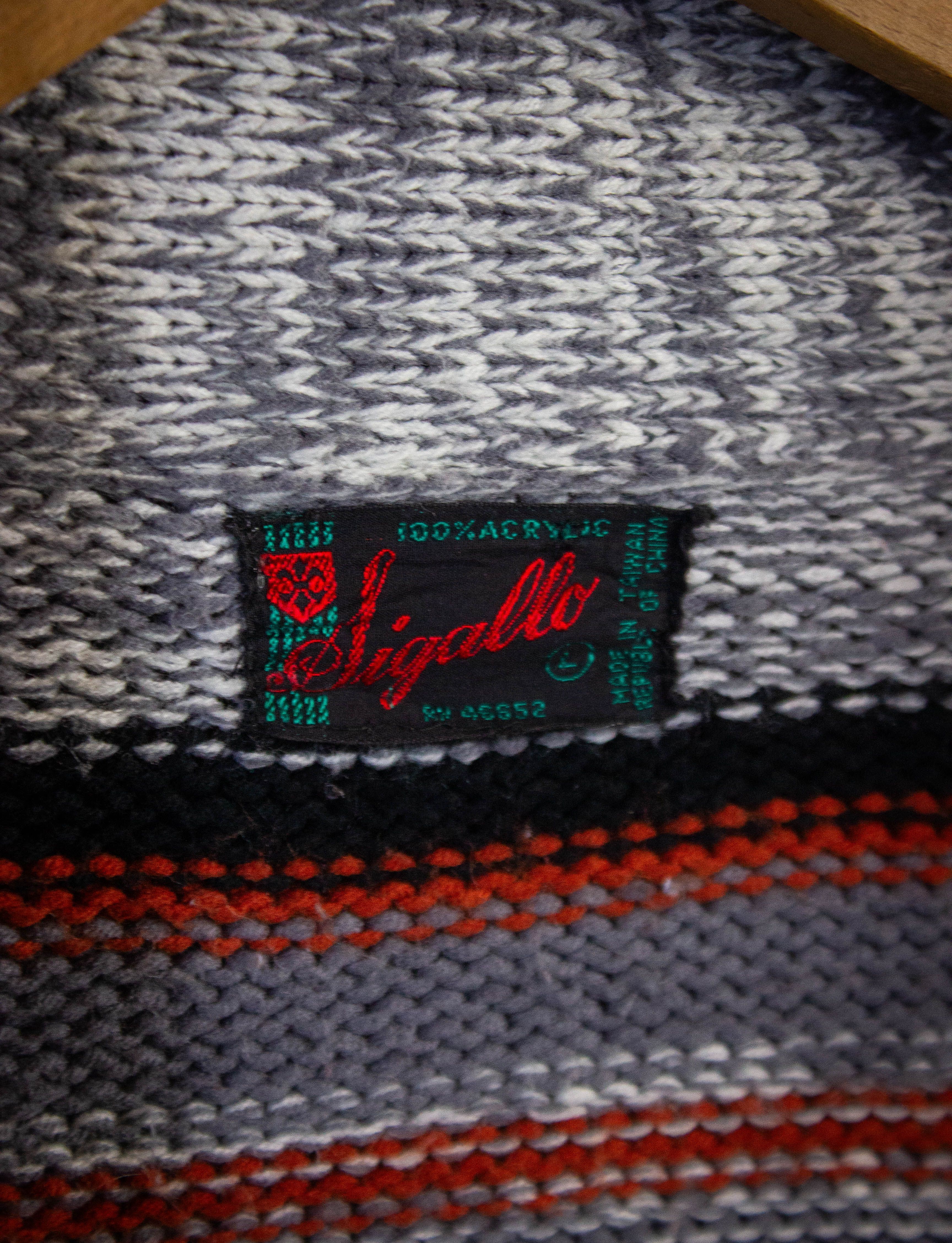 Vintage Vintage Sigallo Knit Cardigan 70s Size US L / EU 52-54 / 3 - 5 Thumbnail