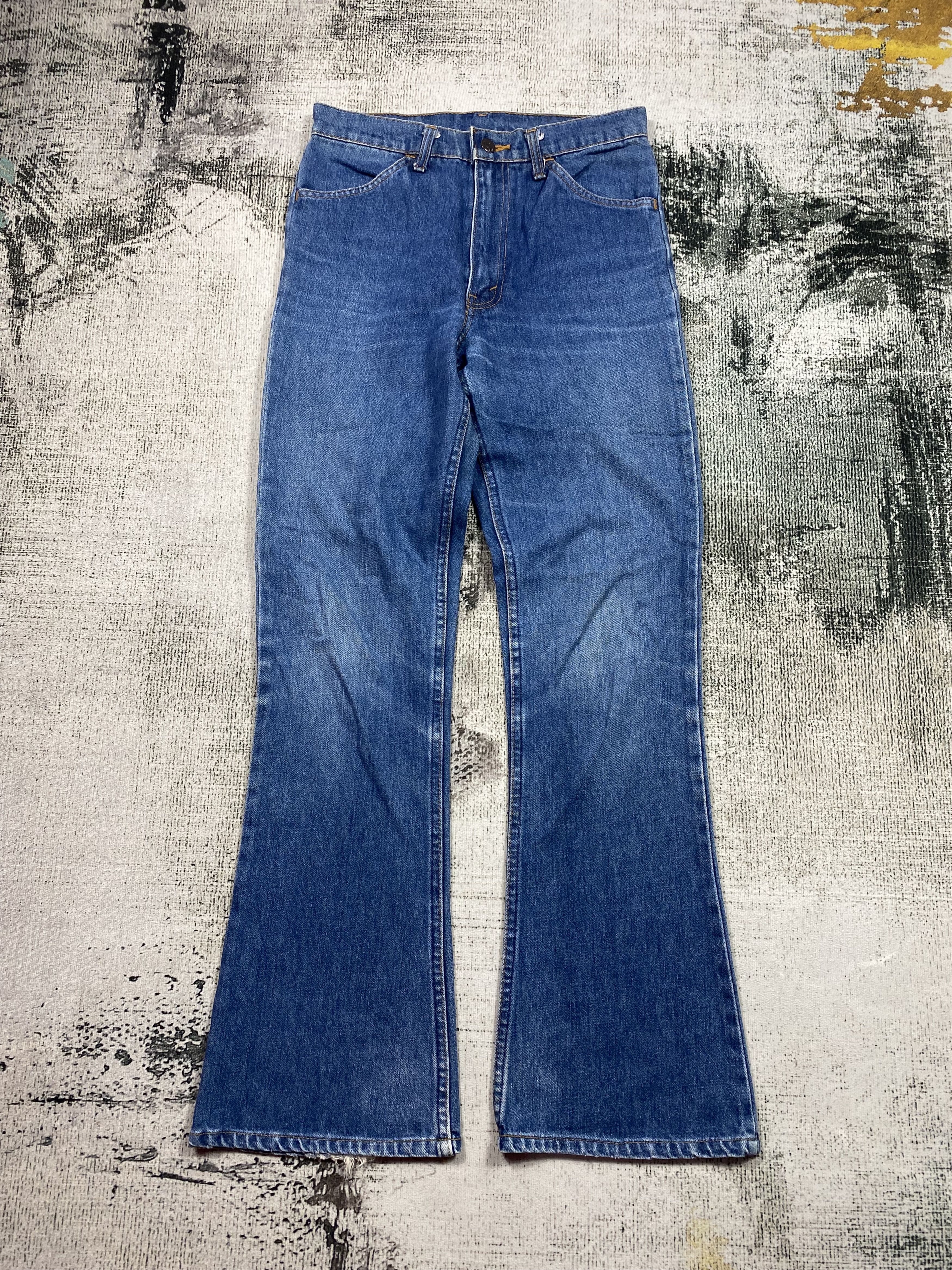 Levi's SICKS💥 646 Jeans Bell Bottom Flare Orange Tab Size US 28 / EU 44 - 2 Thumbnail