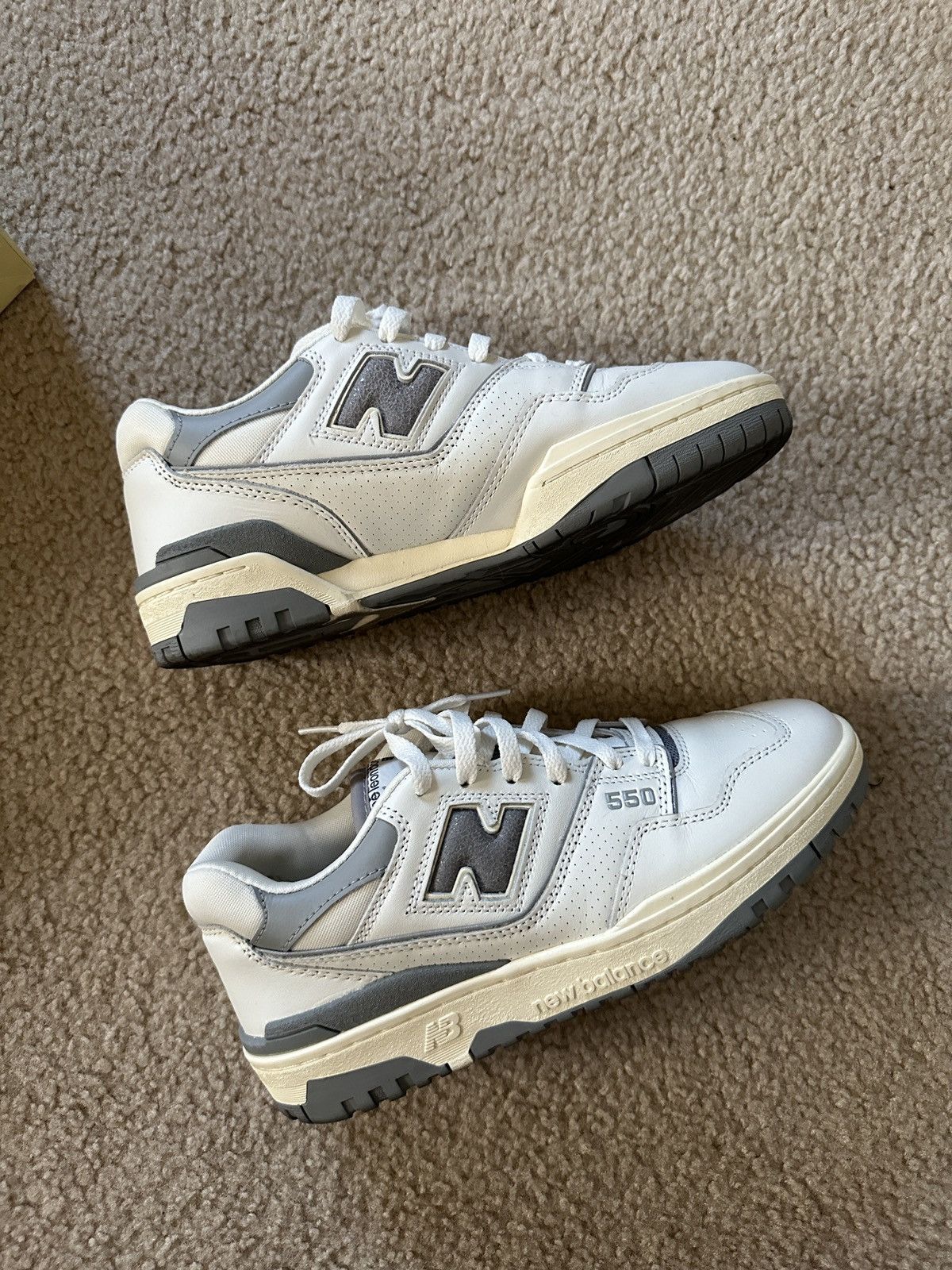 Aime Leon Dore × New Balance New balance 550 aime Leon dore white grey size us 8 Size US 8 / EU 41 - 11 Thumbnail