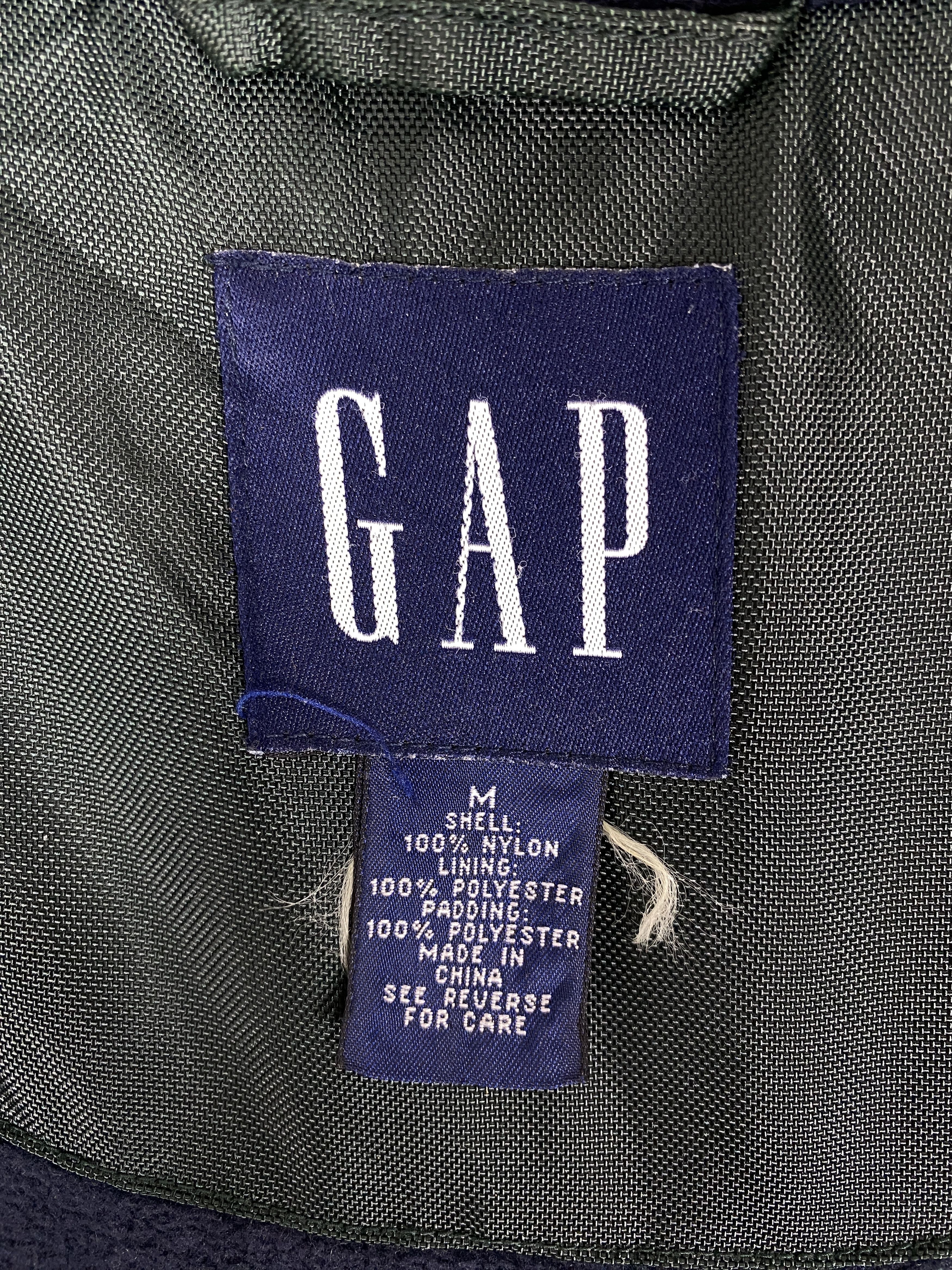 Gap Vintage Gap Fleece Lining Jacket J2235 Size US L / EU 52-54 / 3 - 8 Thumbnail