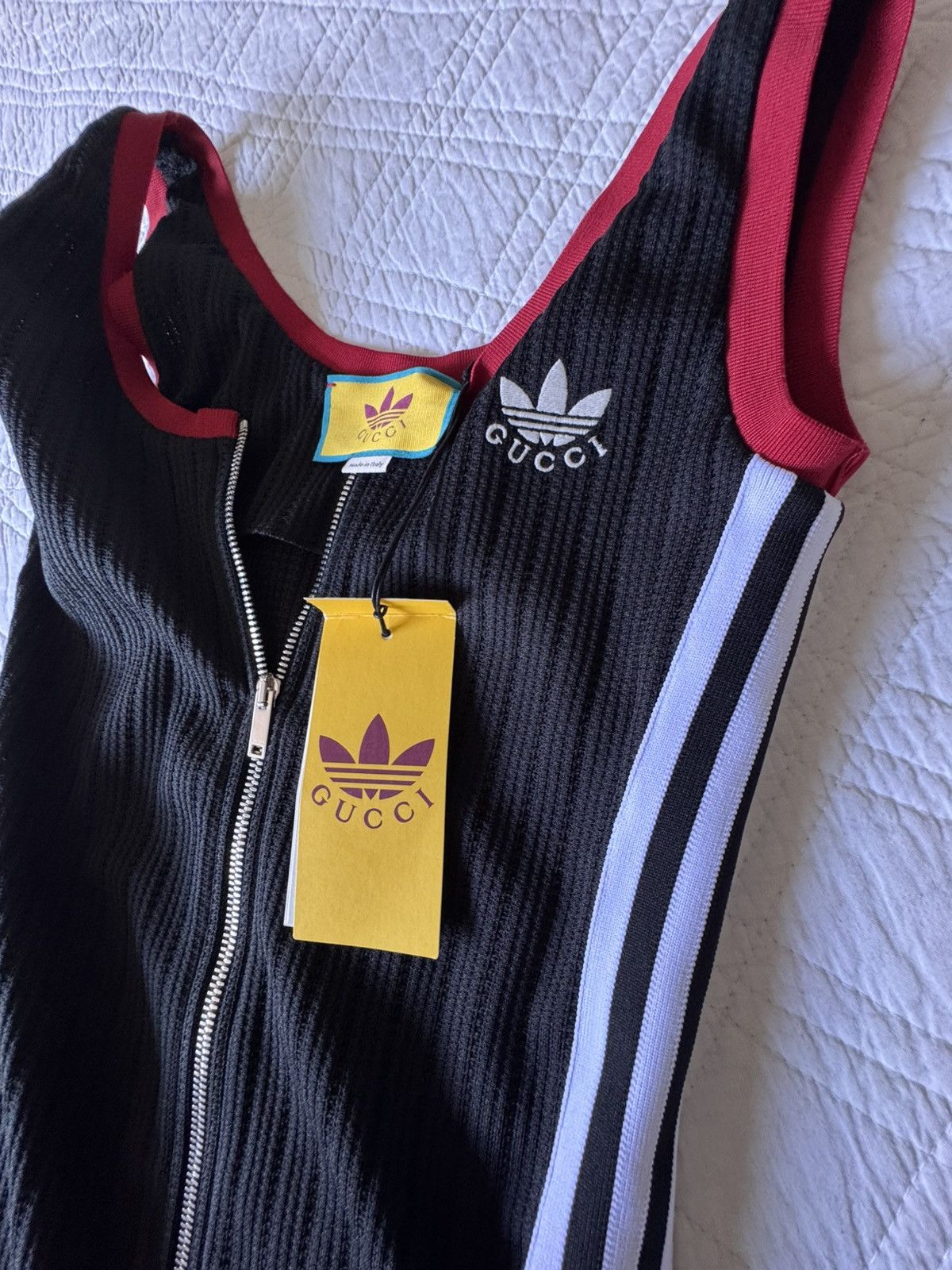 Adidas × Gucci Robe/Dress Gucci x Adidas Size M / US 6-8 / IT 42-44 - 6 Thumbnail