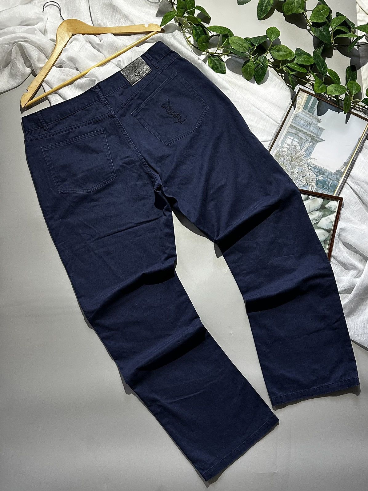 Yves Saint Laurent Vintage pants Yves Saint Laurent Pour Homme Size US 36 / EU 52 - 1 Thumbnail