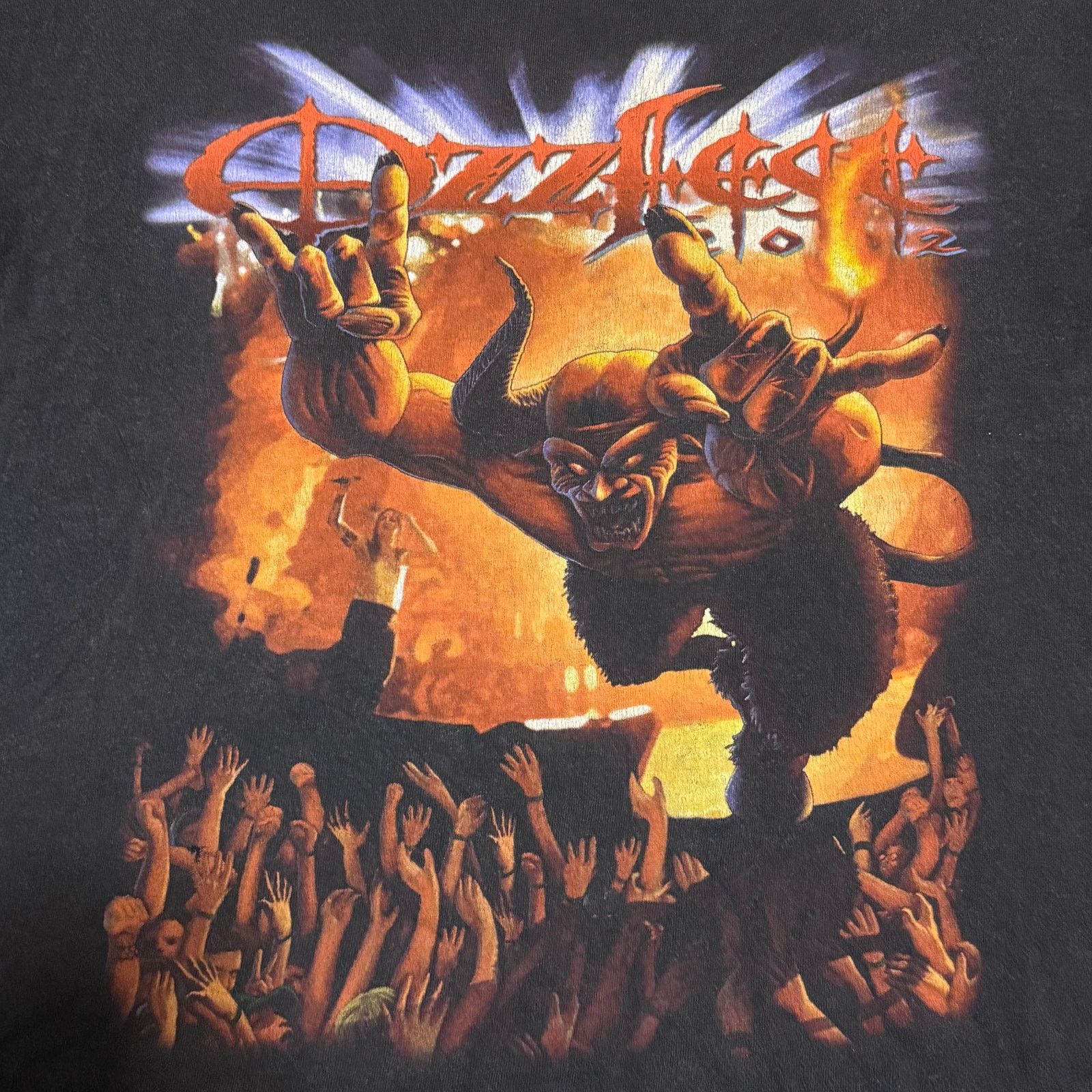 All Sport 2002 Ozzfest Concert Shirt Large Ozzy Hatebreed Rob Zombie Size US L / EU 52-54 / 3 - 3 Thumbnail