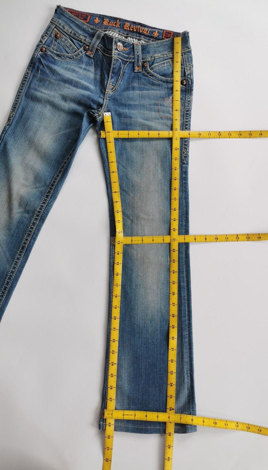 Rock Revival Amy Bootcut Rock Revival Jeans Size 28" / US 6 / IT 42 - 11 Thumbnail