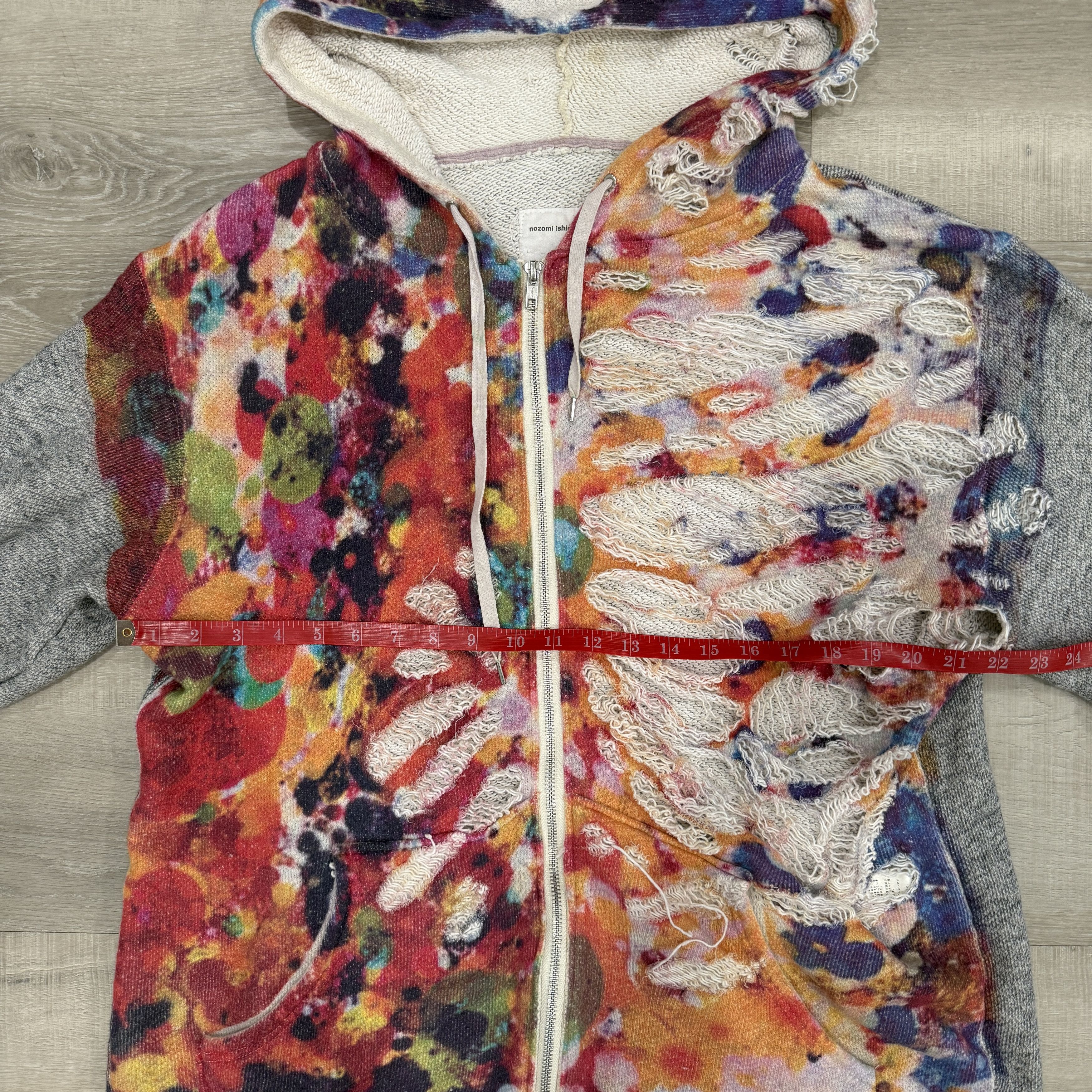 Nozomi Ishiguro Nozomi Ishiguro Knit Hoodie Size ONE SIZE - 4 Thumbnail