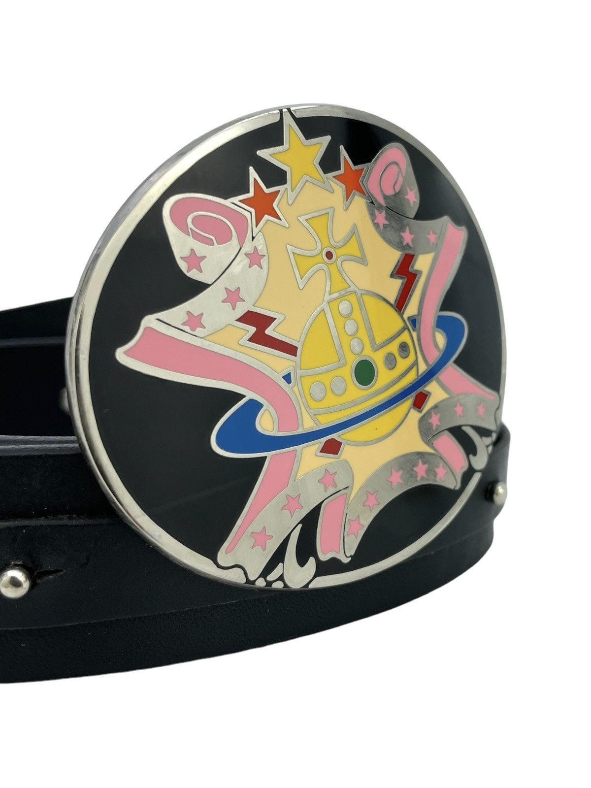 Vivienne Westwood Studded Banner Orb Belt Size ONE SIZE - 6 Thumbnail
