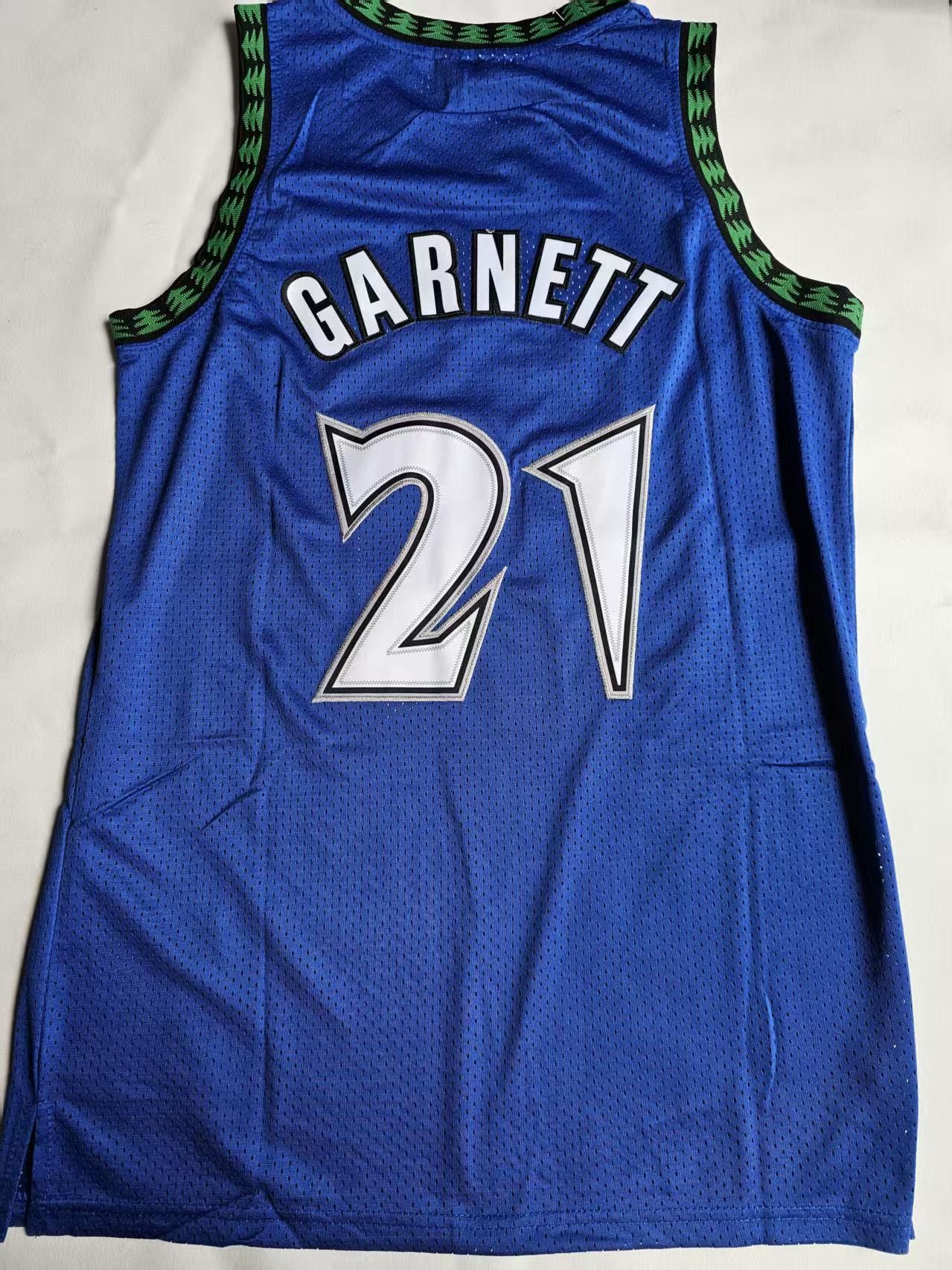 NBA Minnesota Timberwolves Kevin Garnett Jersey Blue Size US XL / EU 56 / 4 - 2 Thumbnail