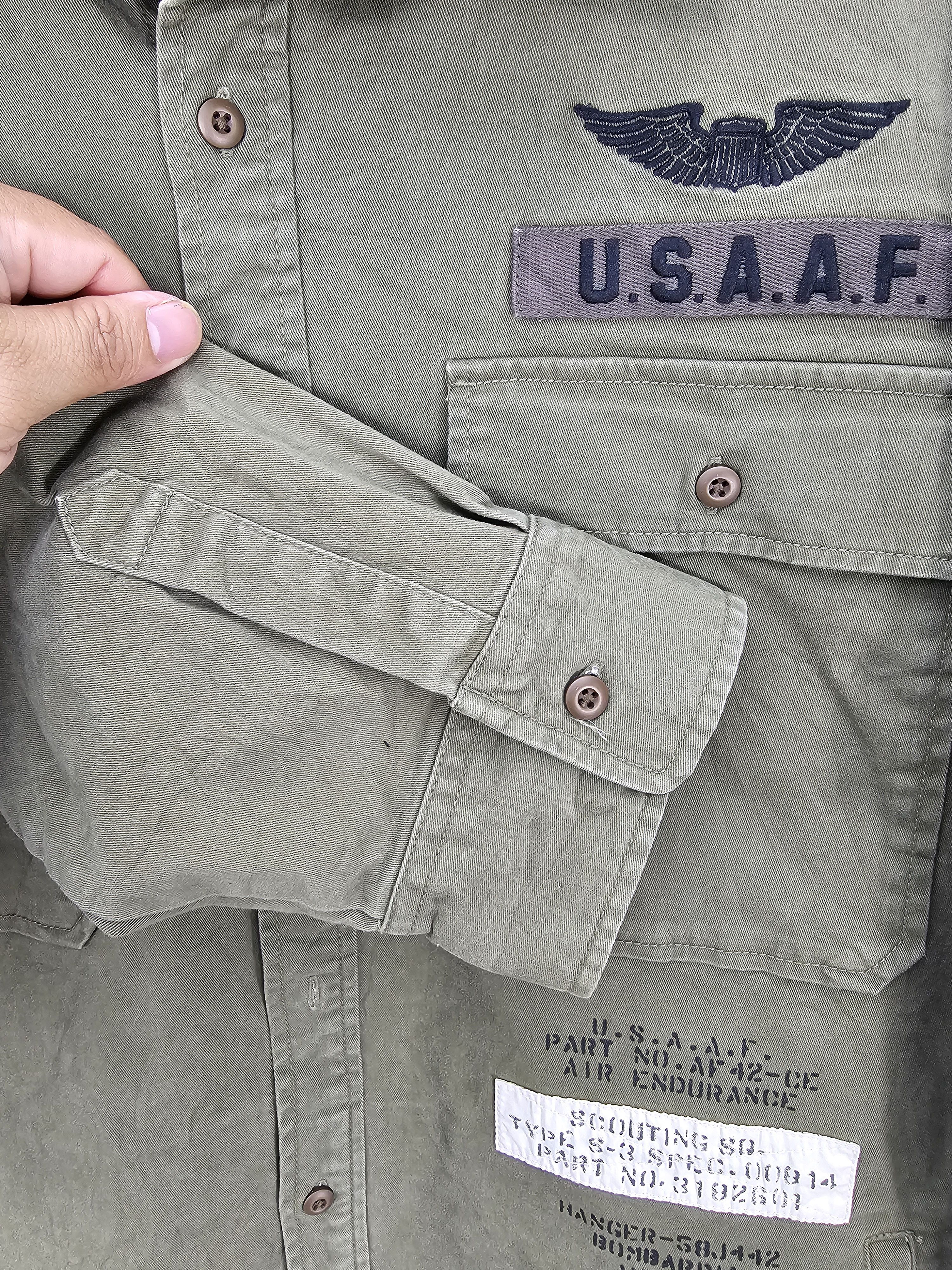 Avirex AVIREX Cordura US Army Combat Tactical Big Size Jacket J0144 Size US XXL / EU 58 / 5 - 8 Thumbnail