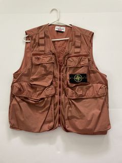 Supreme x stone island on sale vest