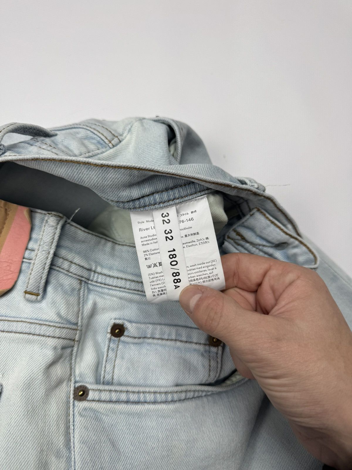 Acne Studios Acne Studios Washed Jeans Size US 32 / EU 48 - 9 Thumbnail