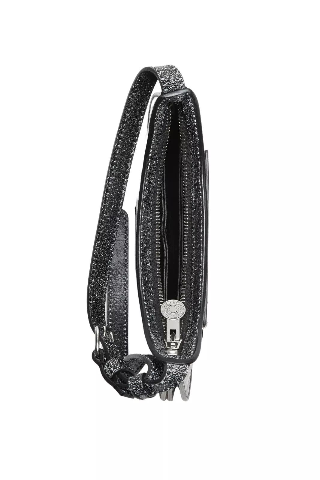 Acne Studios ACNE STUDIOS Platt Micro Black Leather Shoulder Bag New Size ONE SIZE - 3 Thumbnail