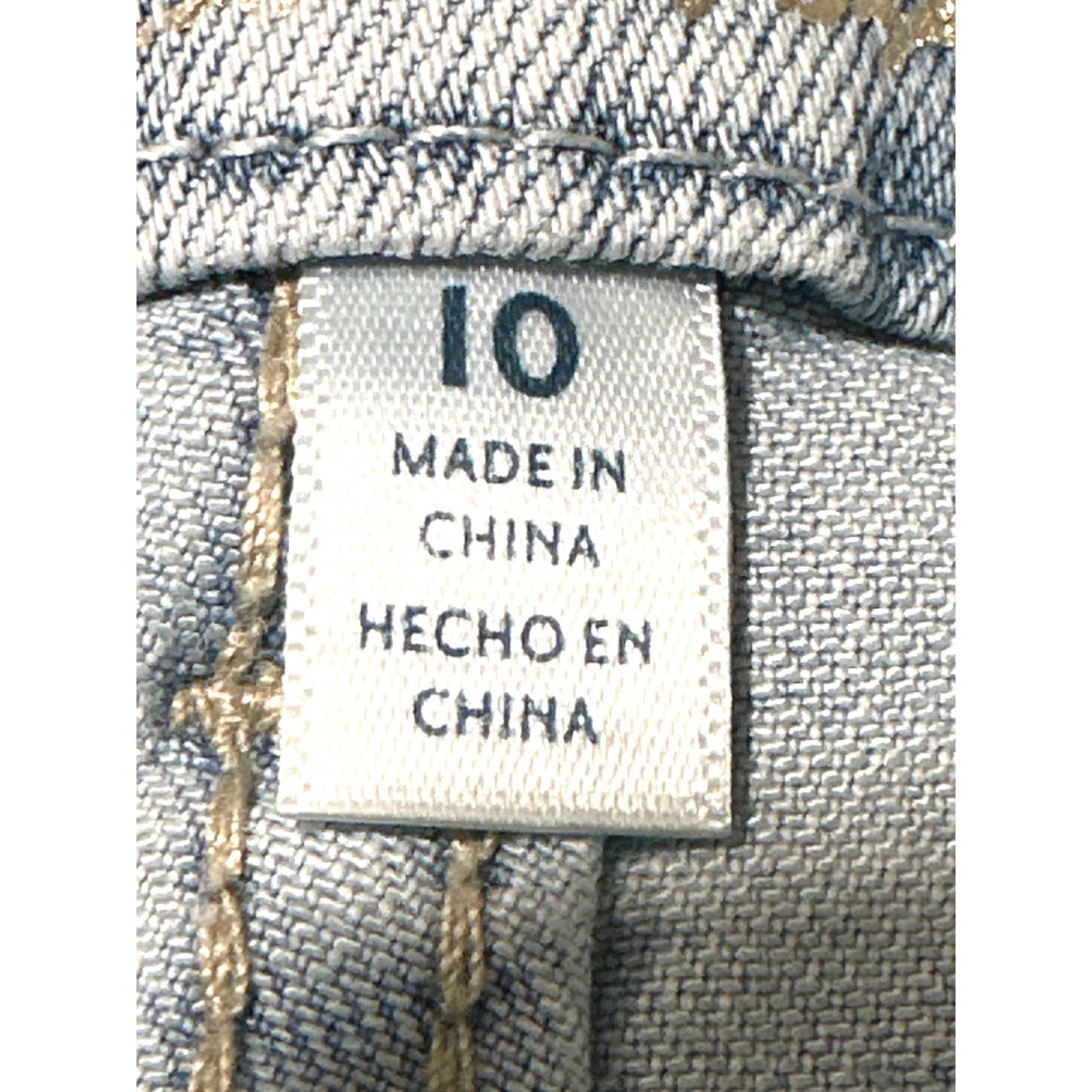 Seven 7 Seven7 Tummyless High Rise Skinny Jeans Light Wash Distresse Size 32" / US 10 / IT 46 - 10 Thumbnail