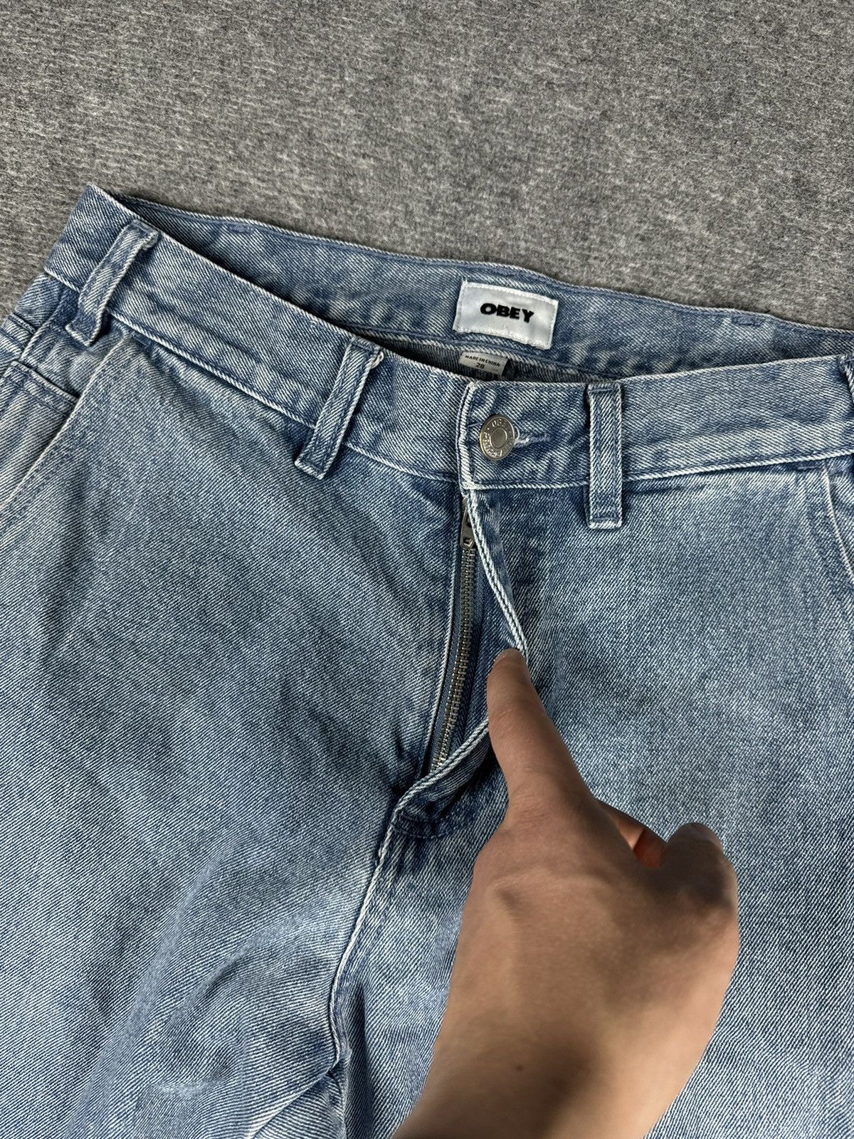 Obey Y2K obey carpenter loose baggy pants denim jeans Size US 28 / EU 44 - 7 Thumbnail