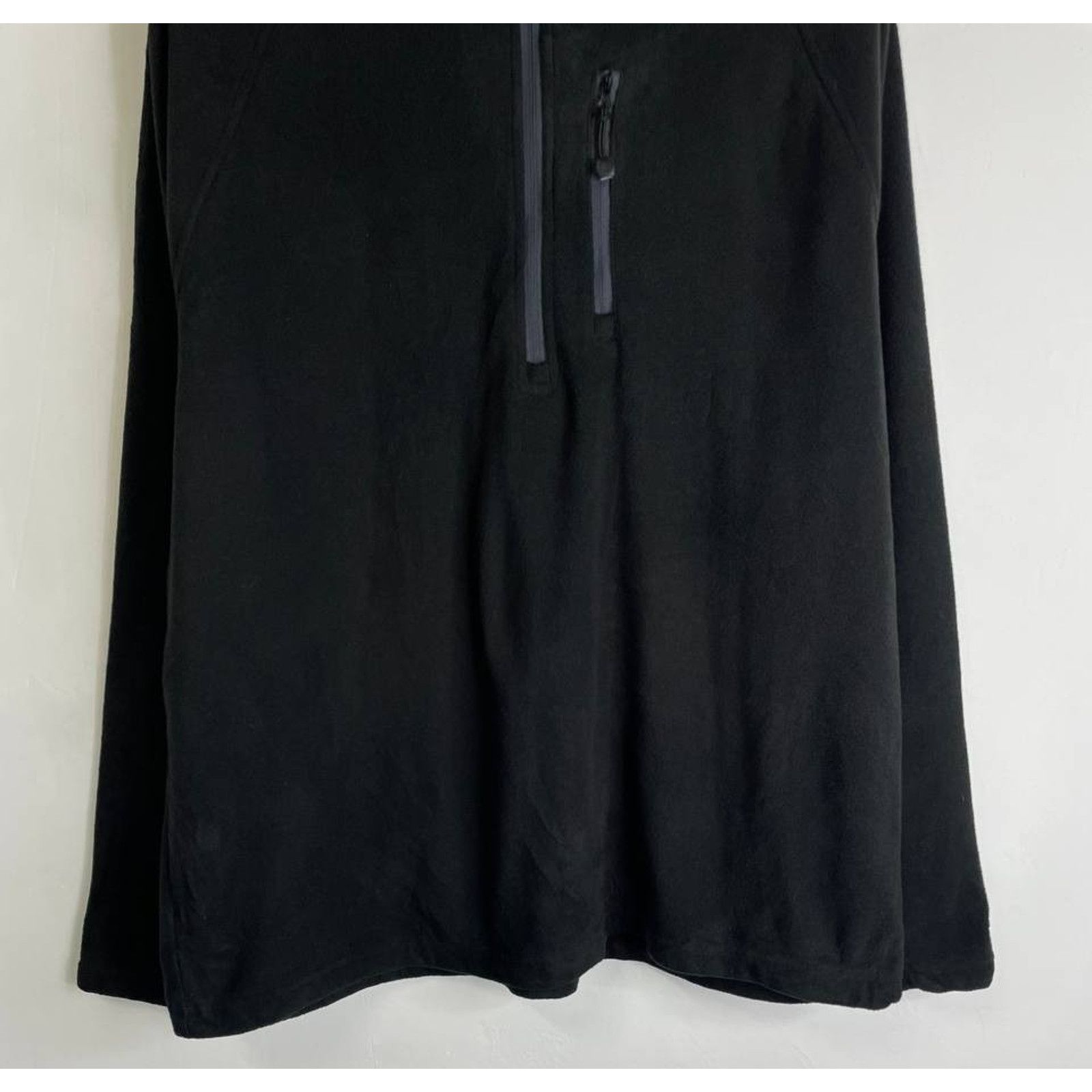 Starter Vintage Starter Black Quarter-Zip Fleece Pullover Size XL Size US XL / EU 56 / 4 - 3 Thumbnail