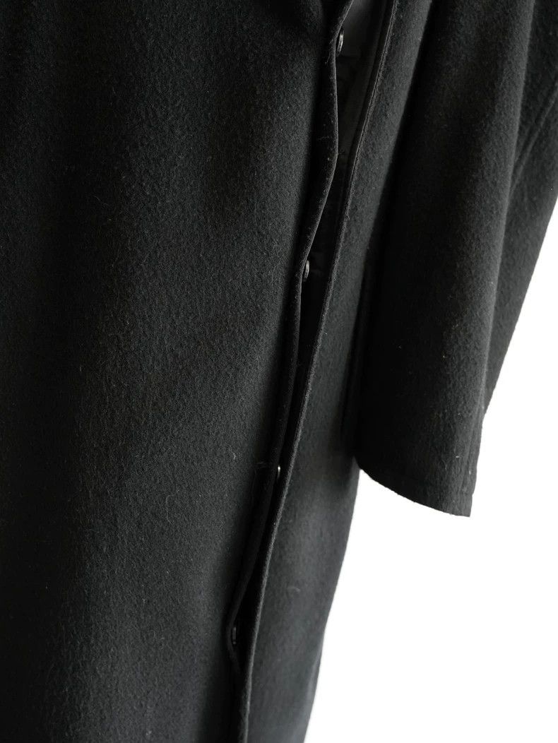 Yohji Yamamoto Yohji Yamamoto 19AW Hooded Hidden Button Coat 2504-Nextarro Size US L / EU 52-54 / 3 - 5 Thumbnail