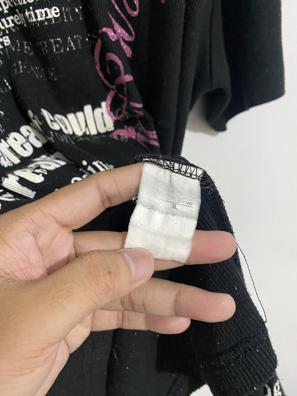 If Six Was Nine 🖤BLACKFRIDAY🖤Poem shirt japanese harajuku by beamountcarr Size US XL / EU 56 / 4 - 7 Thumbnail