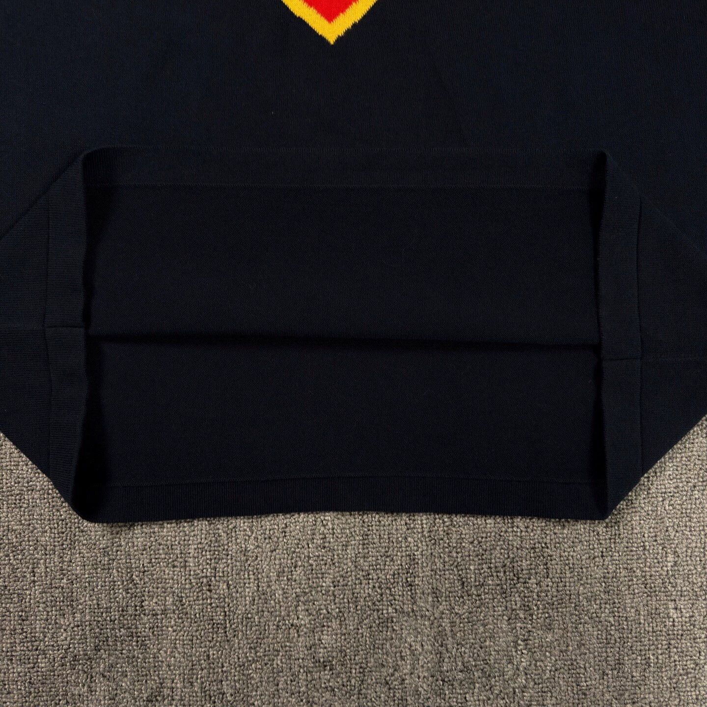Louis Vuitton LV x Nigo Navy Heart Print Knit Short-Sleeve Tee M Size US M / EU 48-50 / 2 - 7 Thumbnail
