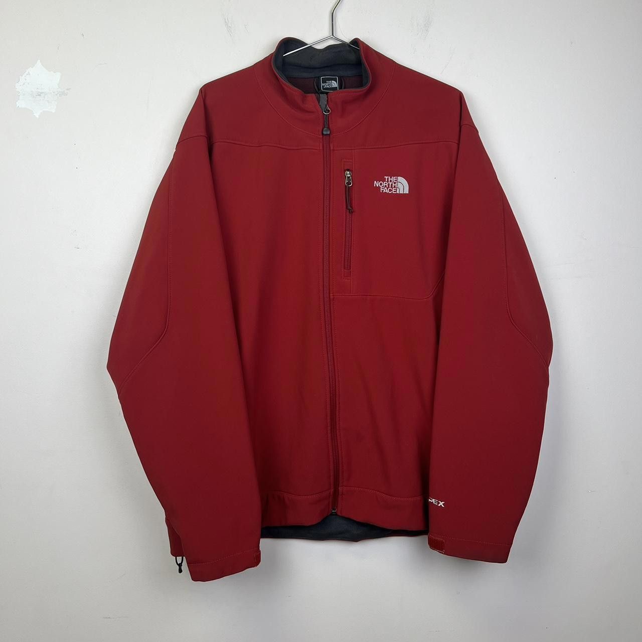 The North Face Vintage The North Face Red Softshell Jacket - Size Large Size US XL / EU 56 / 4 - 1 Thumbnail