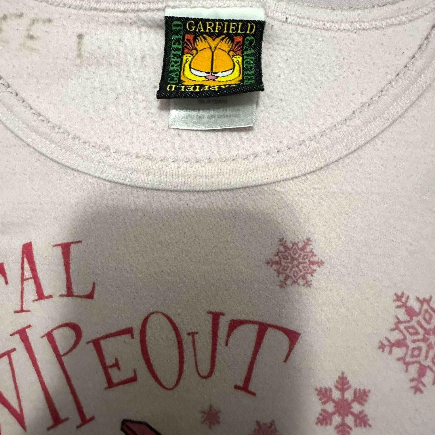 Other Garfield pink total wipeout snowboarding shirt super thin Size US XXL / EU 58 / 5 - 2 Thumbnail