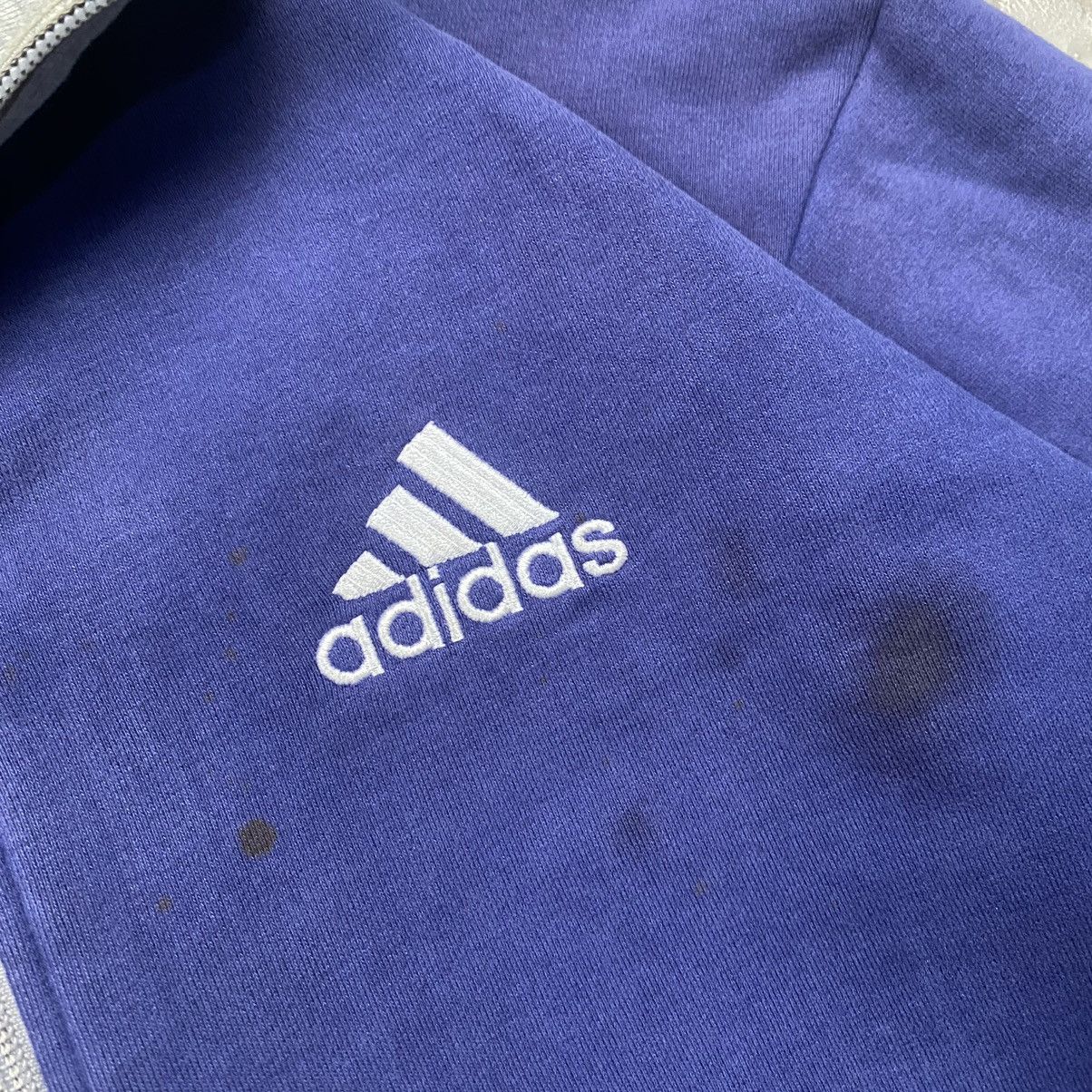 Adidas × Vintage y2k Adidas Japan Zipped Up Sweater Jacket Size US L / EU 52-54 / 3 - 4 Thumbnail