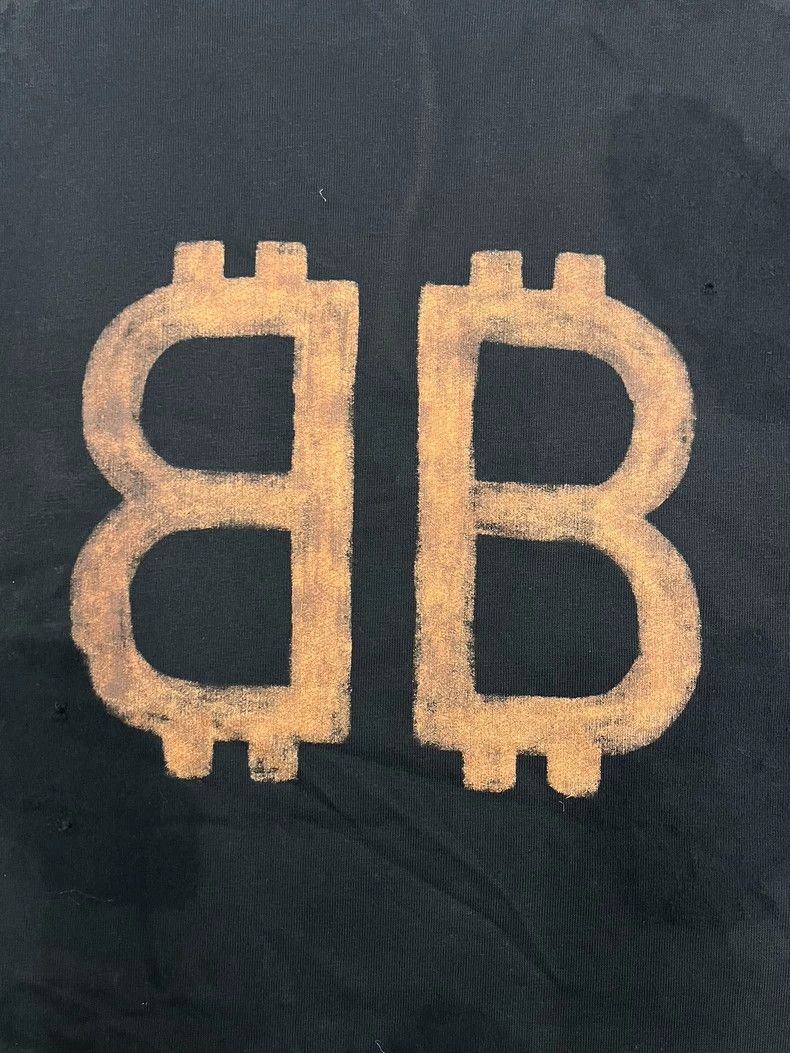 Balenciaga Balenciaga Solid monogrammed crewneck short sleeve T-shirt Size US S / EU 44-46 / 1 - 3 Thumbnail