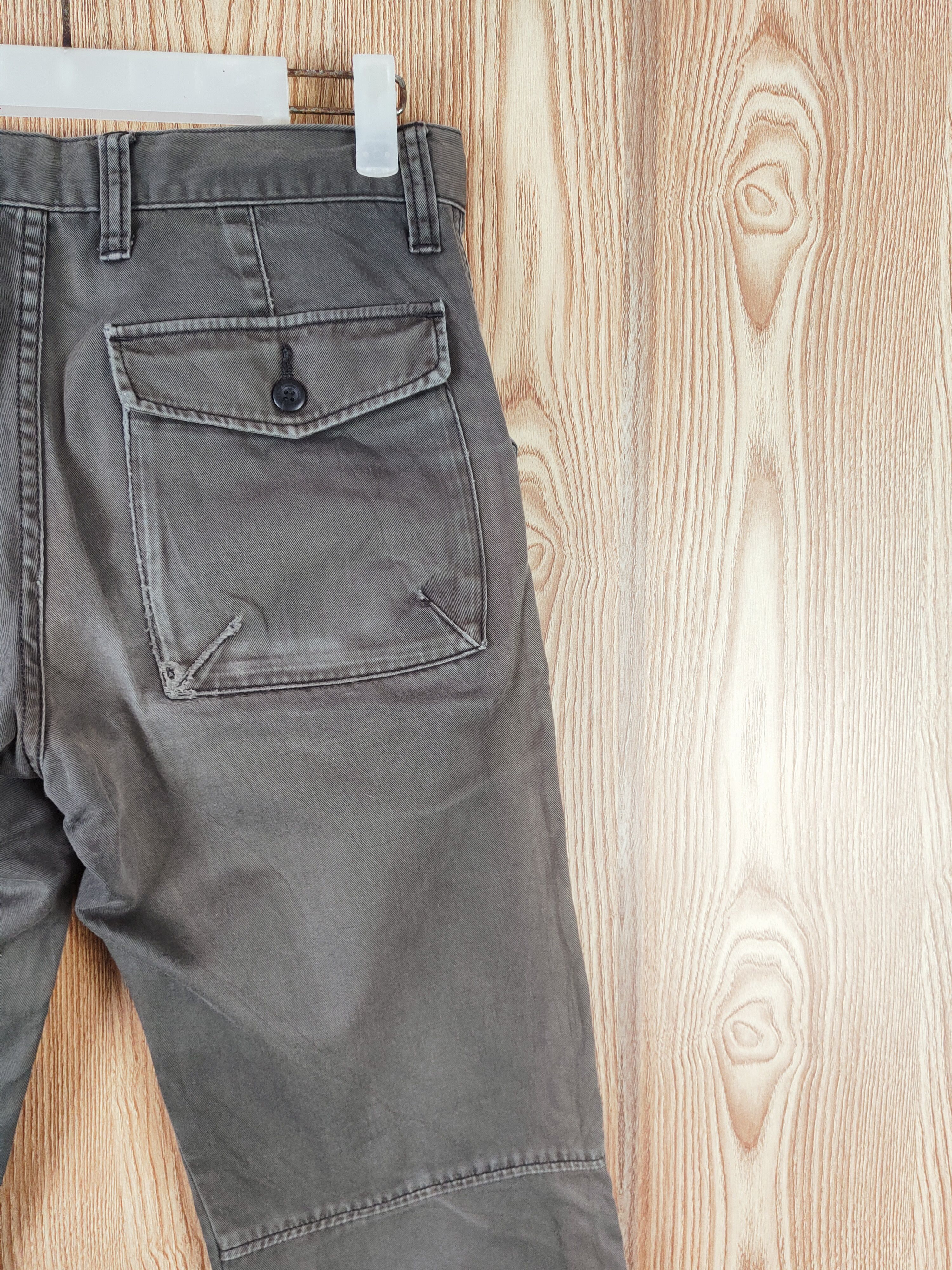 Japanese Brand DL Uniqlo Dark Brown Faded Multipocket Casual Pants #S2792 Size US 30 / EU 46 - 10 Thumbnail