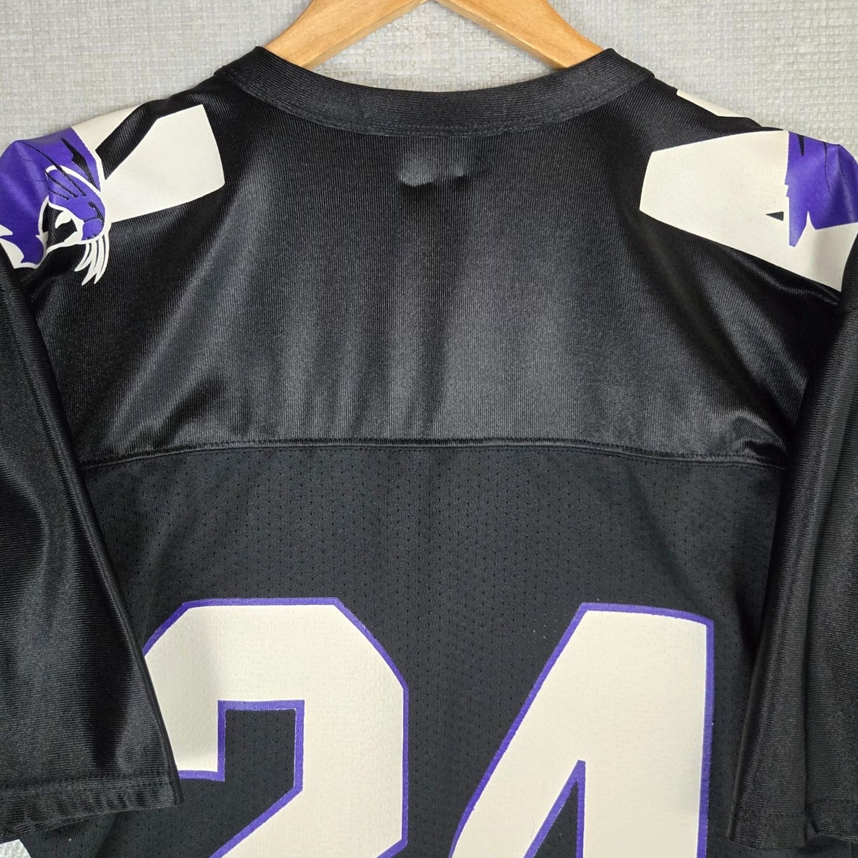 AUTRY Majestic Northwestern Darnell Autry Jersey Black Medium VTG 90s USA Football Shirt Mens Size US M / EU 48-50 / 2 - 4 Thumbnail