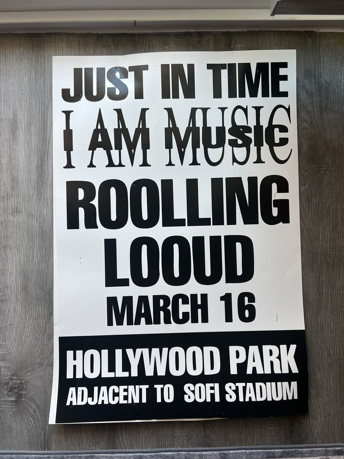 Playboi Carti iammusic rolling loud la poster Size ONE SIZE - 1 Thumbnail