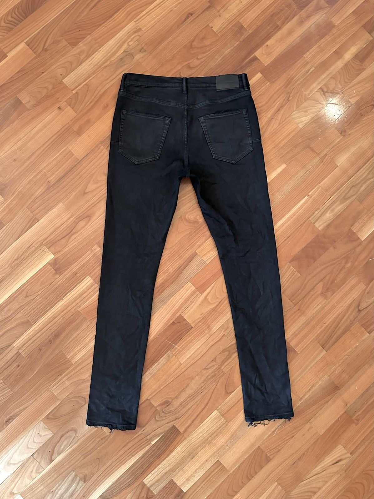 Purple Brand Purple Brand Black Resin Jeans Size US 32 / EU 48 - 2 Thumbnail