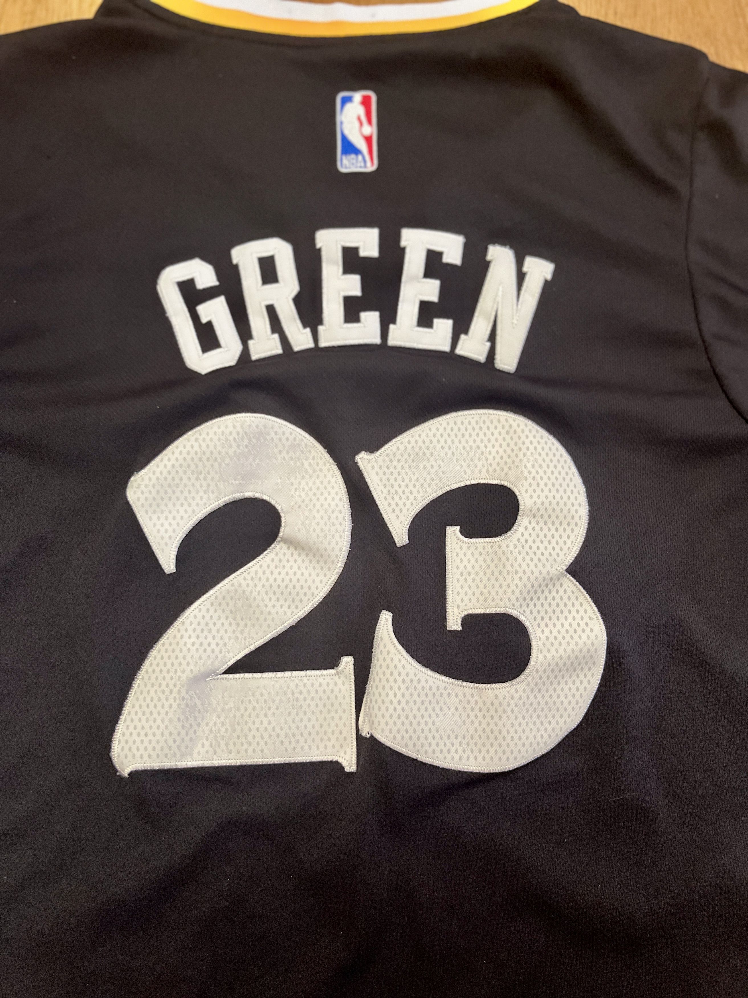 Adidas Adidas NBA Draymond Green #23 Warriors Jersey Black Size M Size US M / EU 48-50 / 2 - 5 Thumbnail