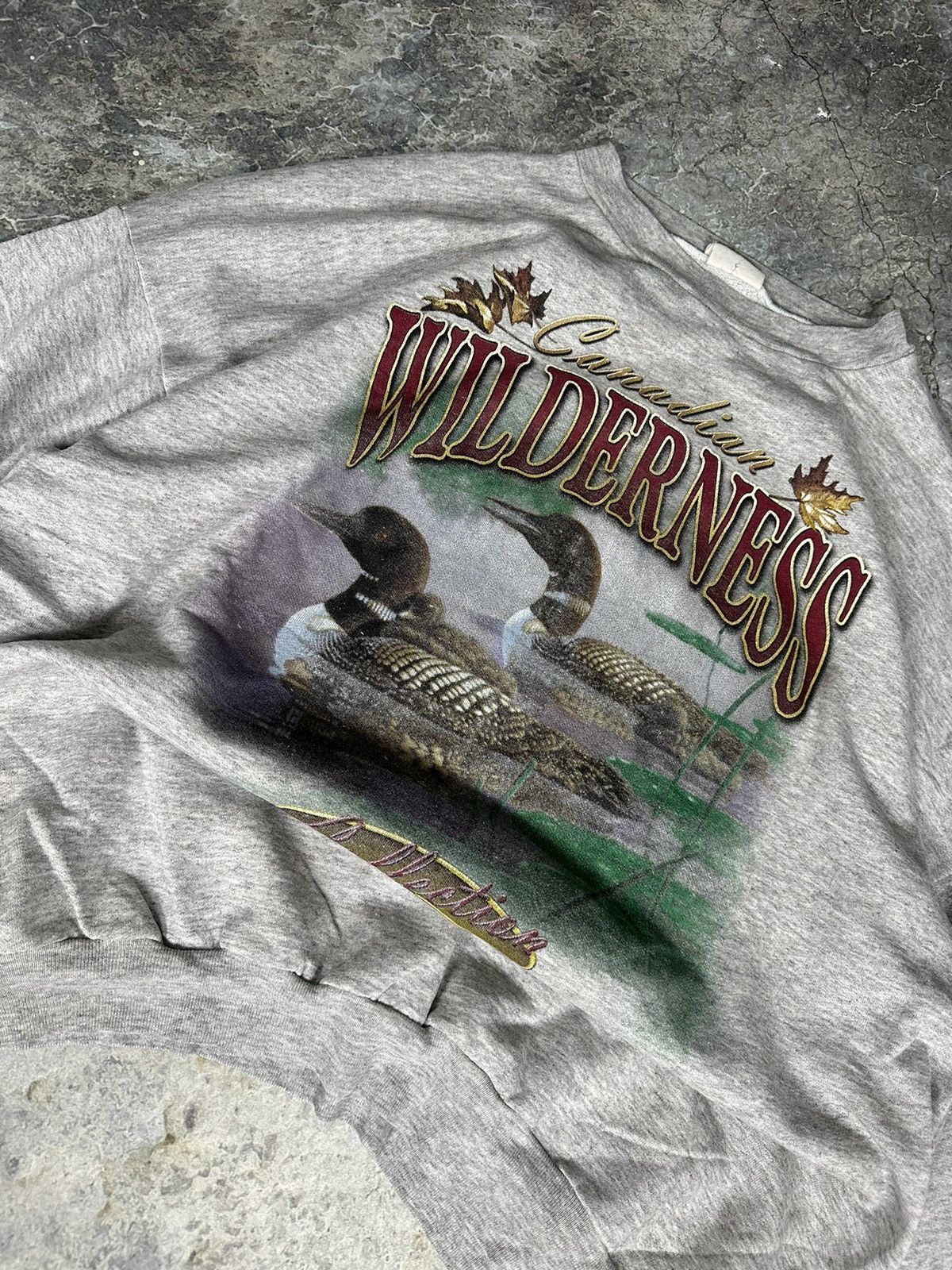 Vintage Vintage Wilderness Crewneck Size US L / EU 52-54 / 3 - 2 Thumbnail