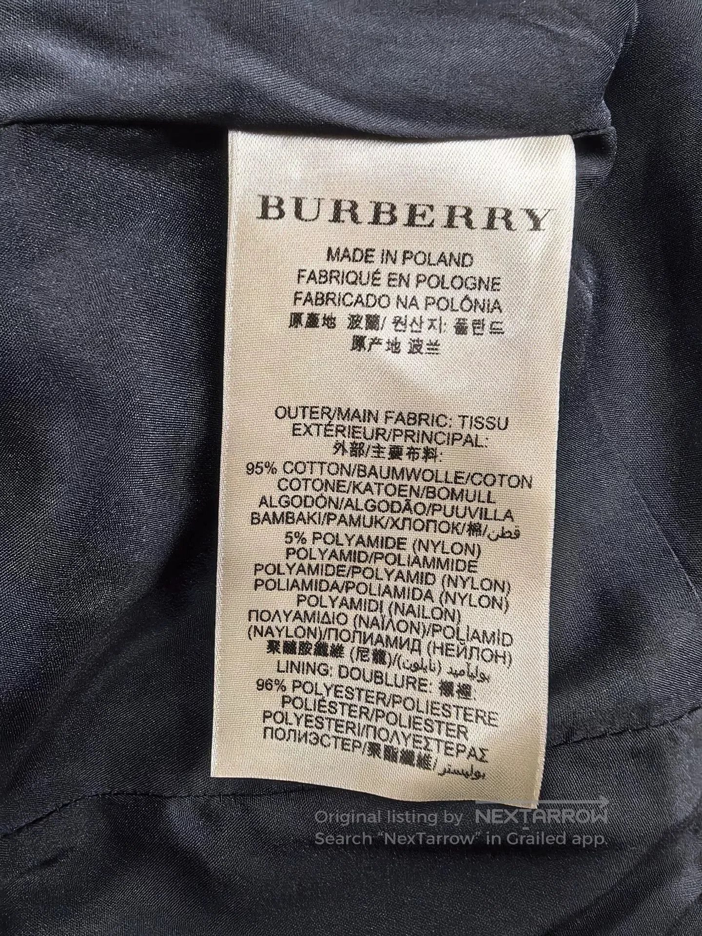 Burberry Black Lace Dress by Burberry. Size M / US 6-8 / IT 42-44 - 5 Thumbnail
