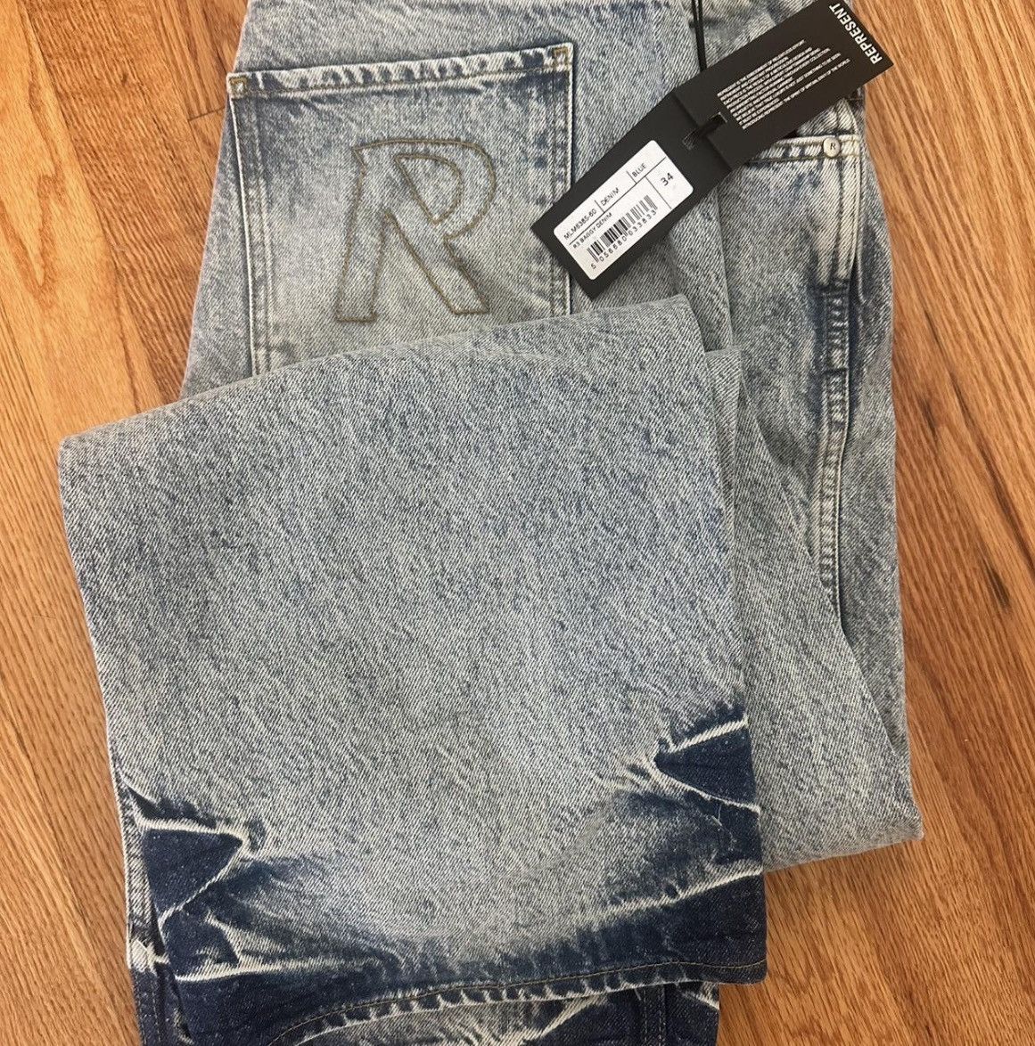 Represent Clo. Represent R3 Baggy Denim Size US 34 / EU 50 - 2 Thumbnail