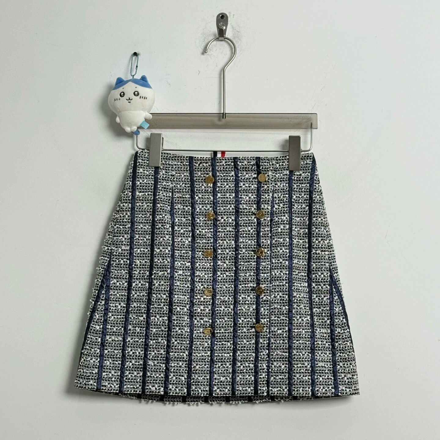 Thom Browne Thom Browne Gold Button Knit Skirt Size 40" / US 18 - 1 Thumbnail