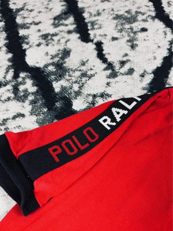 Polo Ralph Lauren Vintage Polo Ralph Lauren T-shirt Red Black Logo XS Size US XS / EU 42 / 0 - 5 Thumbnail
