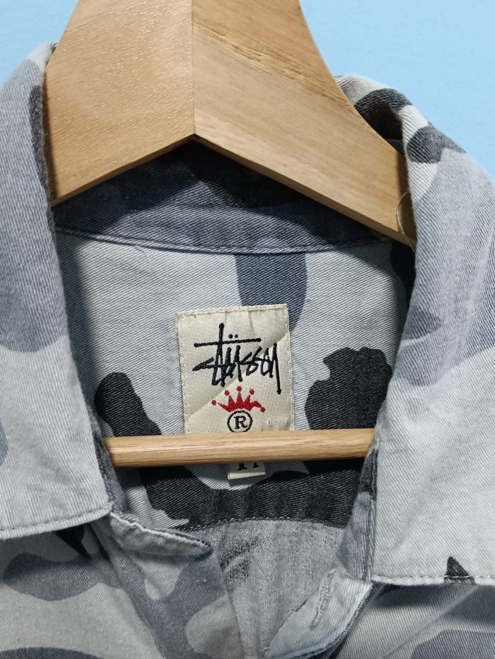 Stussy Vintage 90’s Stussy Camo Shirt Size US L / EU 52-54 / 3 - 3 Thumbnail
