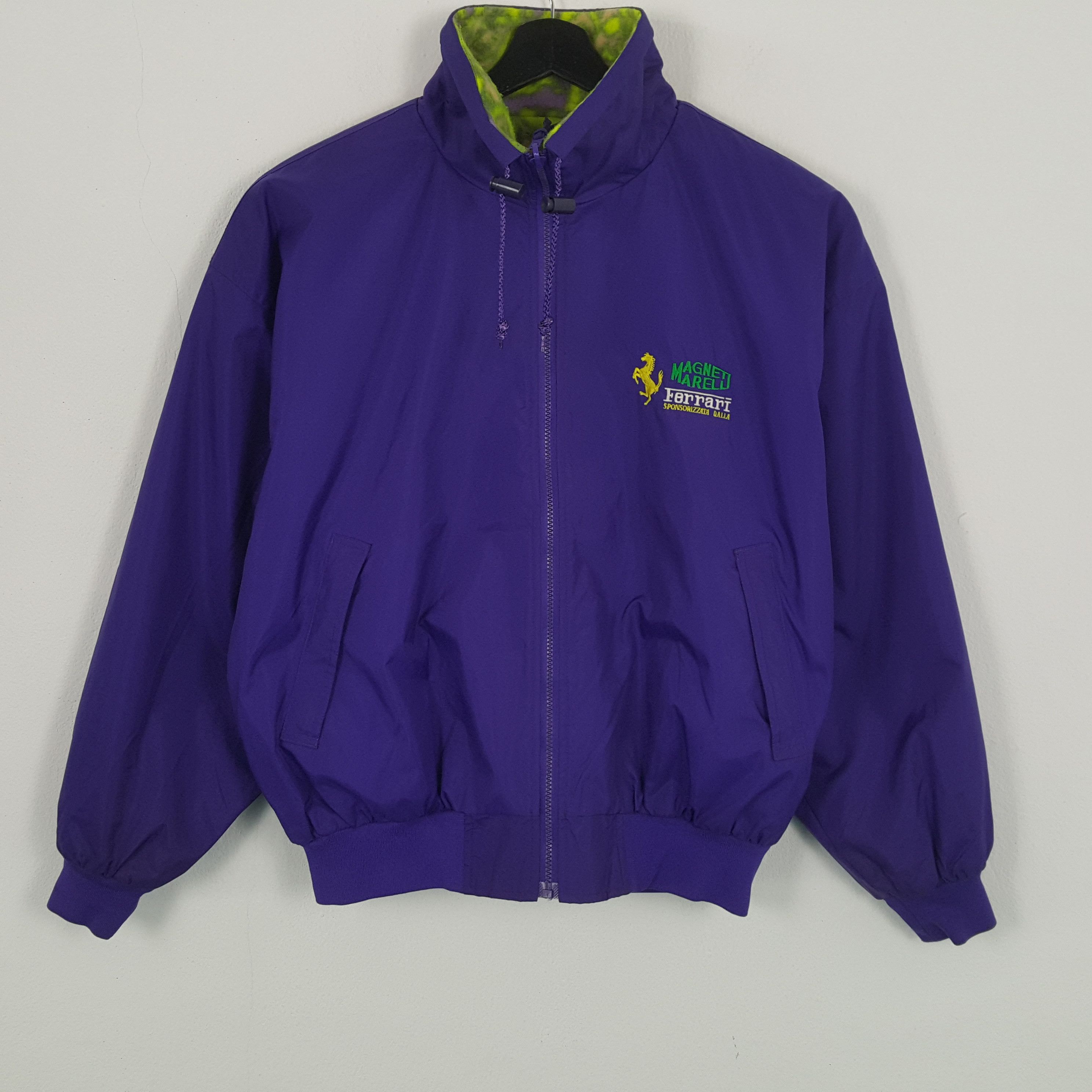 Ferrari × Vintage FERRARI MAGNETI MAREELI F1 Racing Style Reversible Jacket Size US XL / EU 56 / 4 - 3 Thumbnail