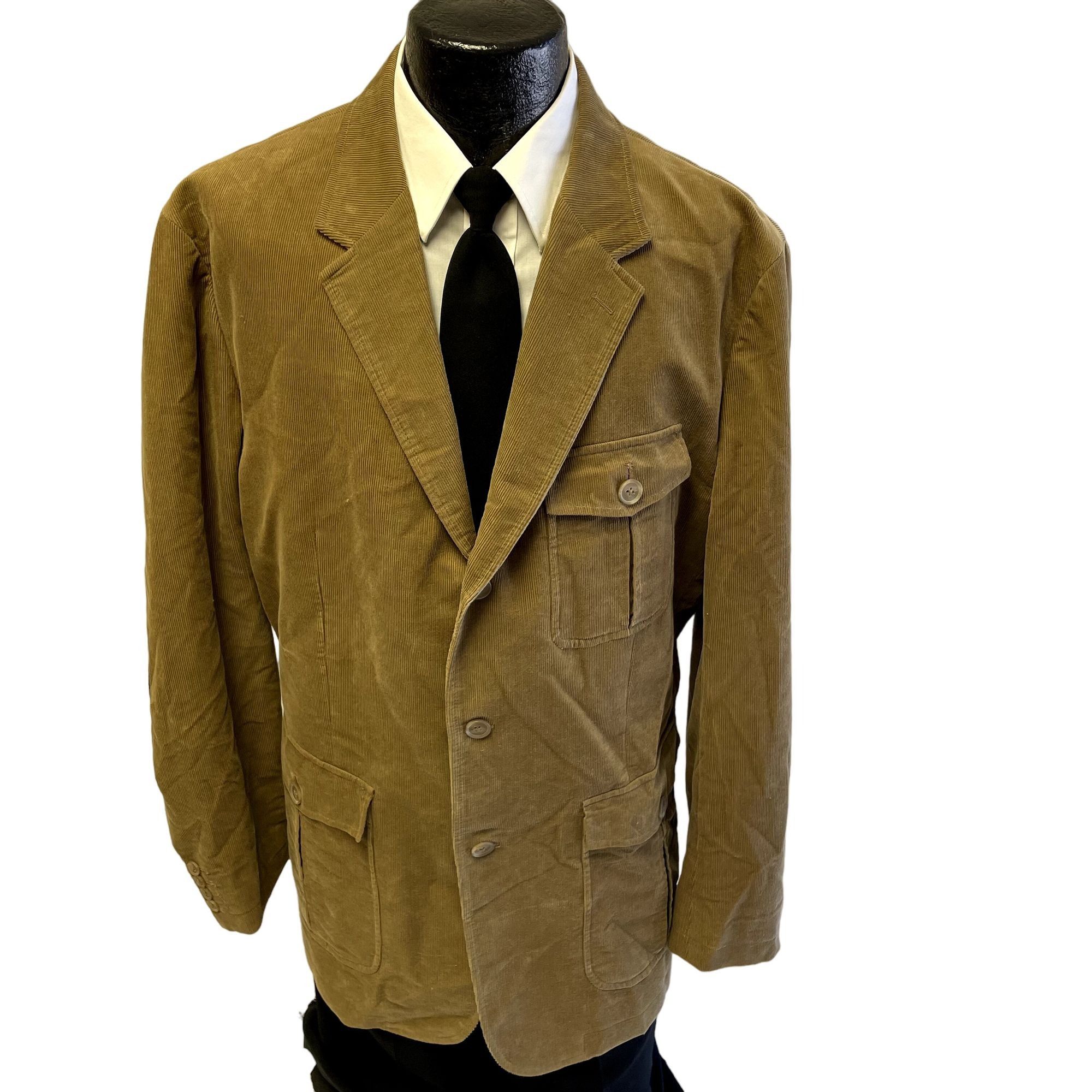 Brown Wool XL Tasso Elba Dress Casual Jacket Coat - Sharp Dressed popular Man!!