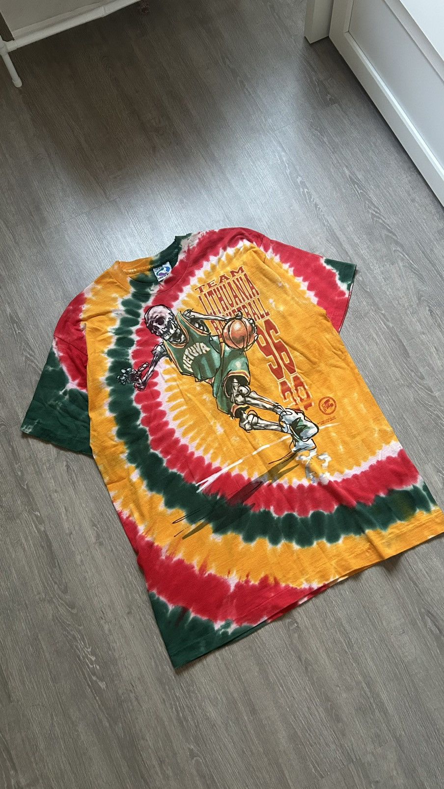 Vintage Vintage Liquid Blue Grateful Dead 90’s Size US XL / EU 56 / 4 - 1 Thumbnail