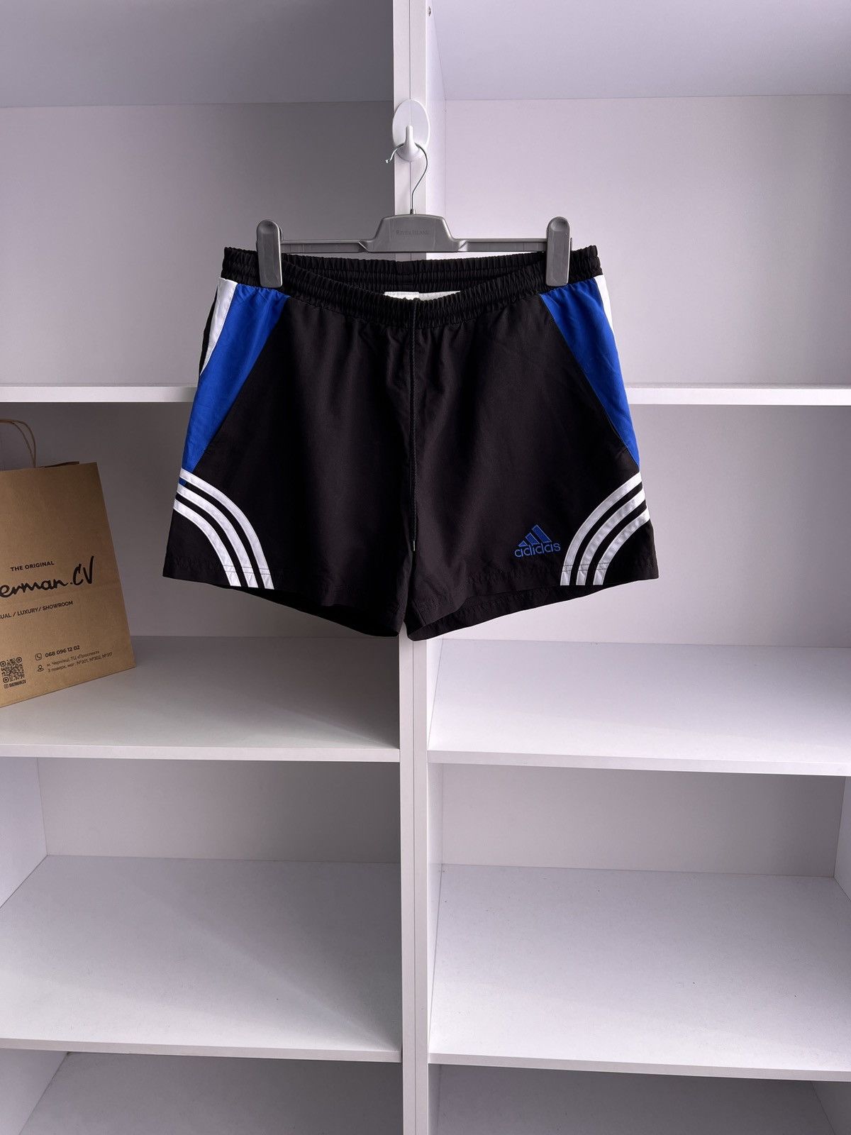 Adidas × Vintage Vintage Adidas 90s Style Streetwear Shorts Size US 31 - 5 Thumbnail